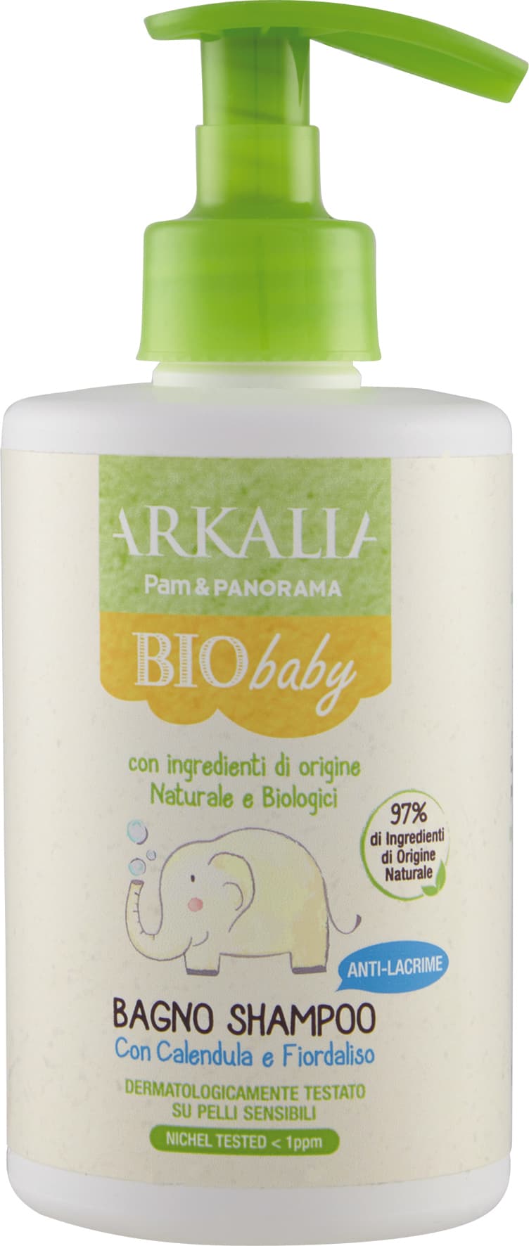 ARKALIA BIO BABY Bagno Shampoo con Calendula e Fiordaliso 300 ml – immagine 1