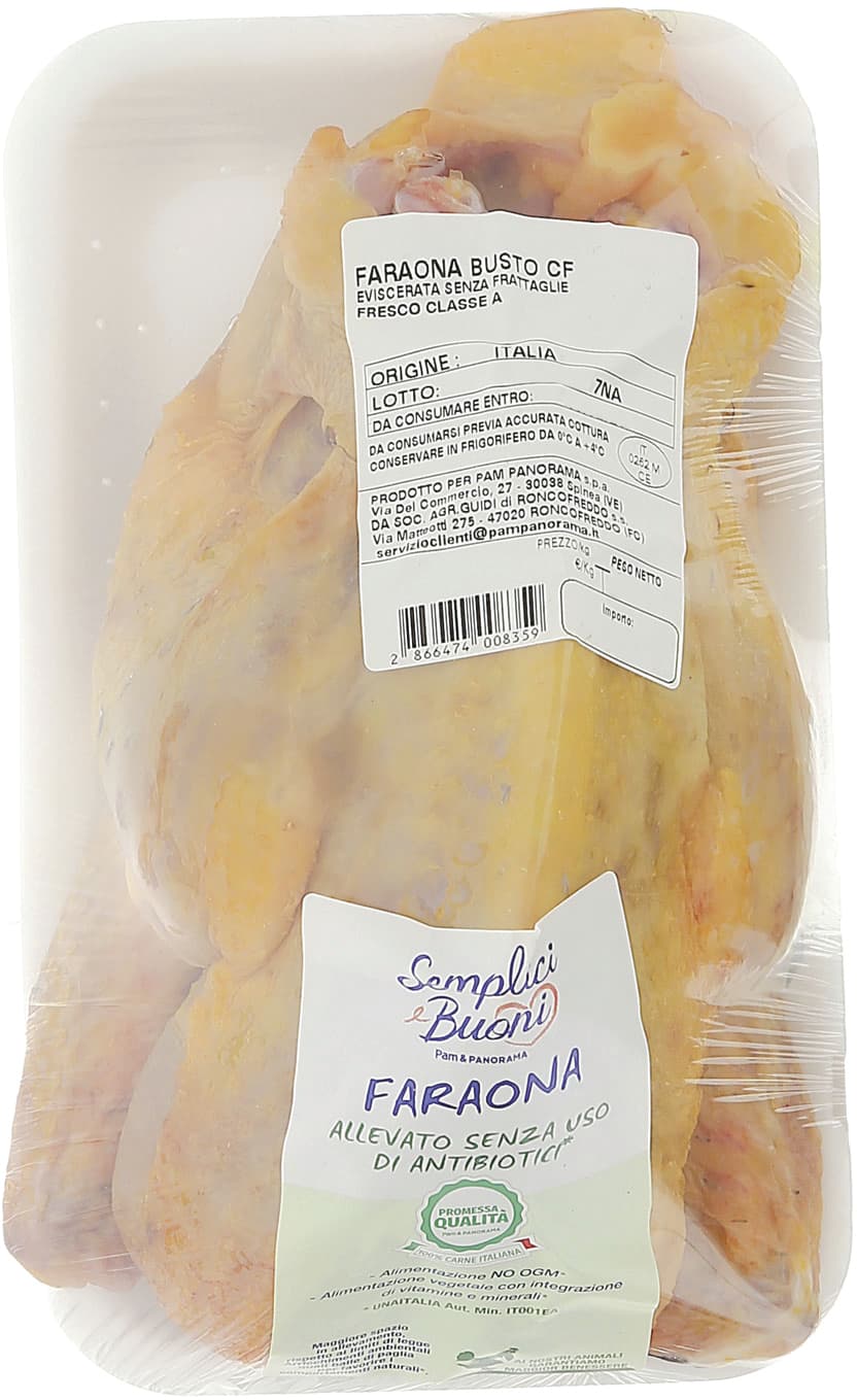 Faraona busto senza antibiotici – immagine 1