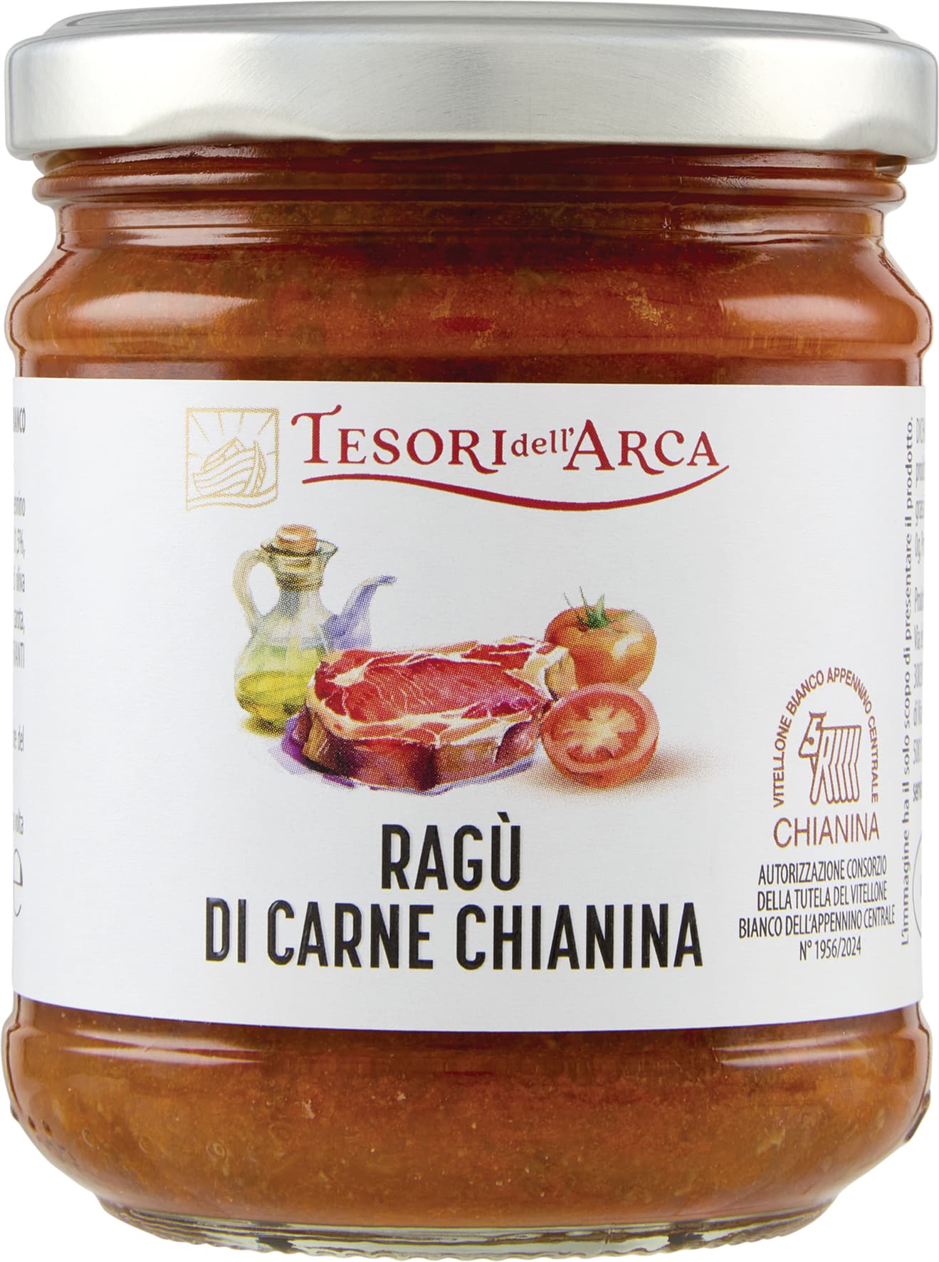 TESORI DELL'ARCA Ragù di Carne Chianina 180 g – immagine 1