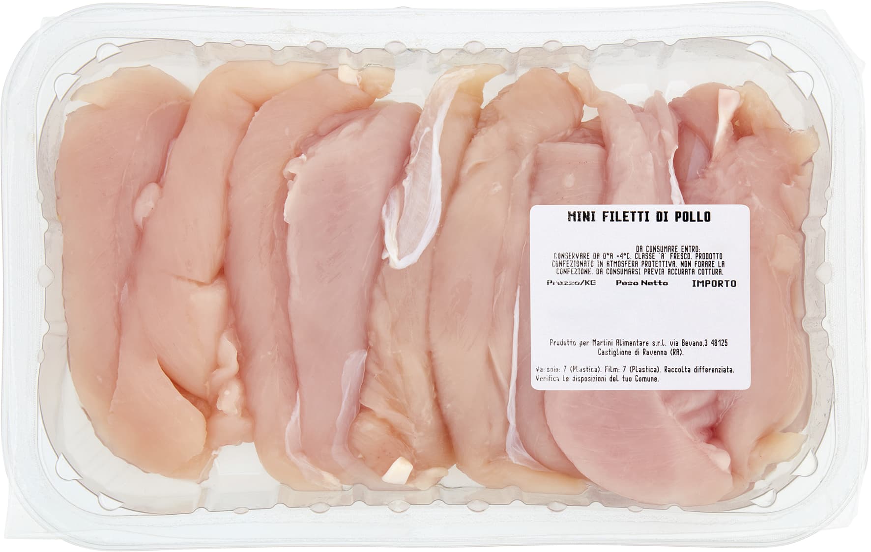 Mini Filetti di Pollo 0,400 kg – immagine 1