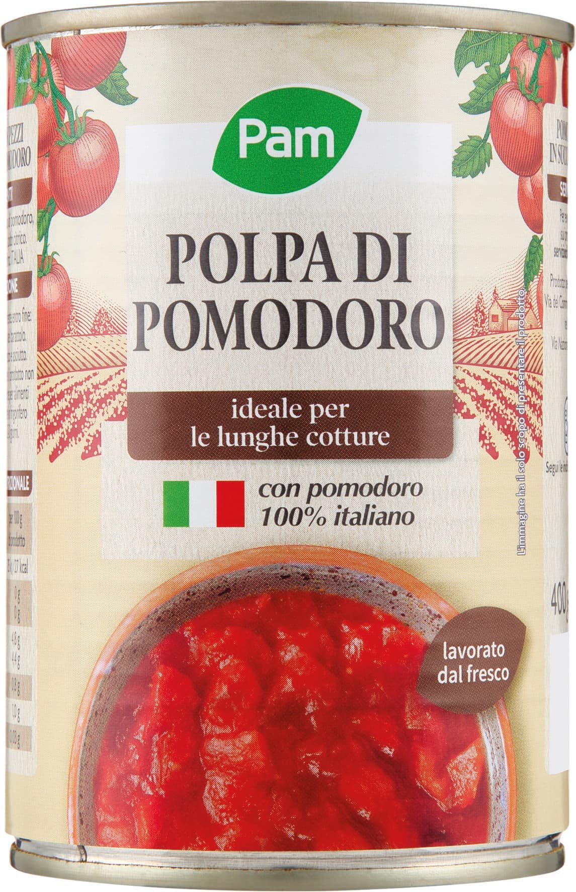 PAM Polpa di Pomodoro 400 g – immagine 1