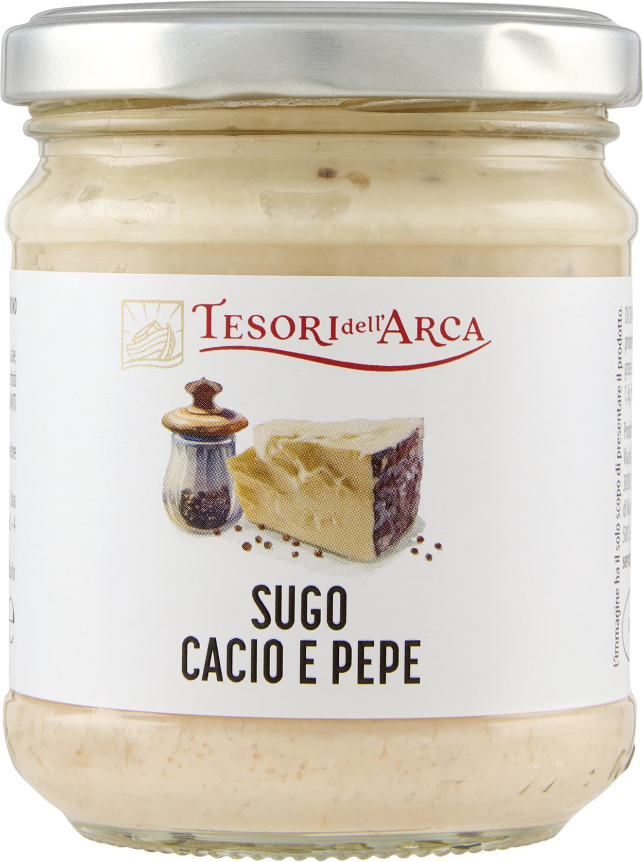 TESORI DELL'ARCA Sugo Cacio e Pepe 180 g – immagine 1
