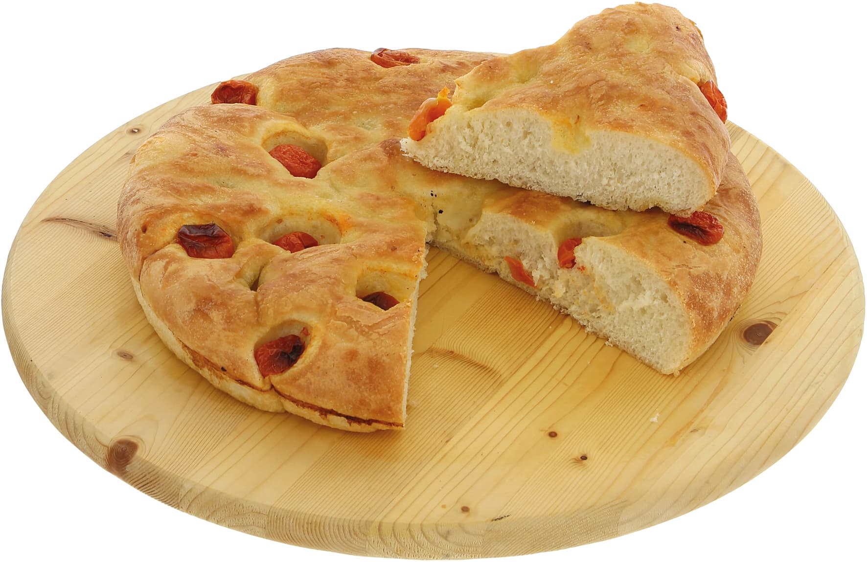 Focaccia tonda pomodoro xl 600 g – immagine 1