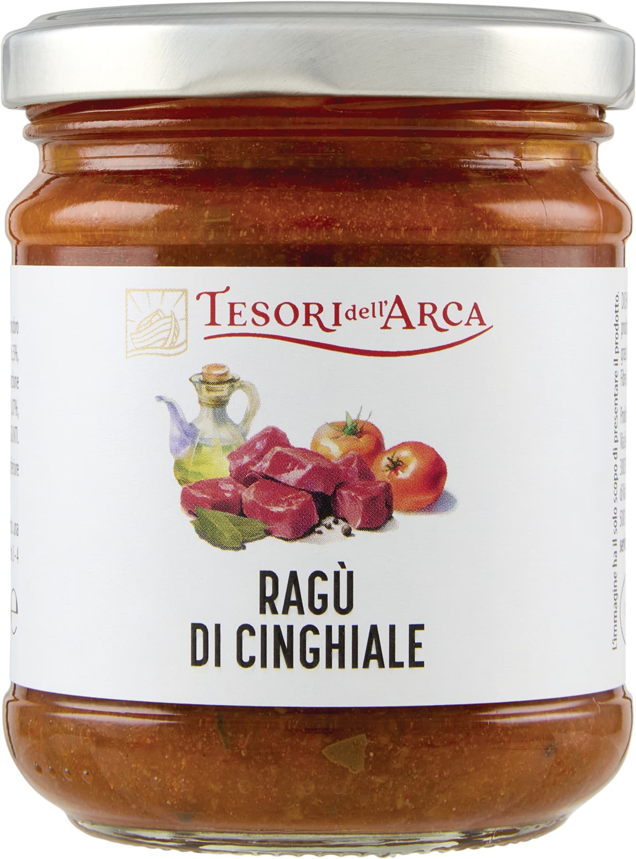 TESORI DELL'ARCA Ragù di Cinghiale 180 g – immagine 1