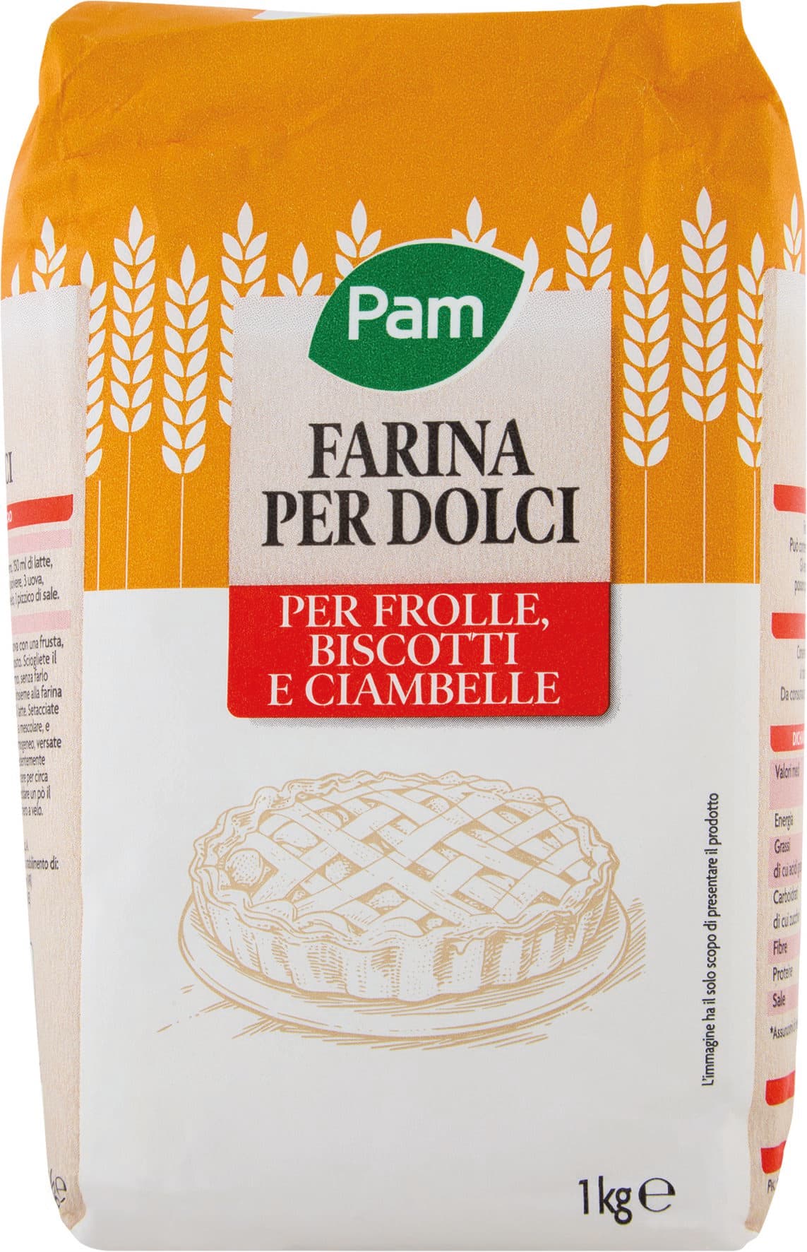 PAM Farina per Dolci 1 kg – immagine 2