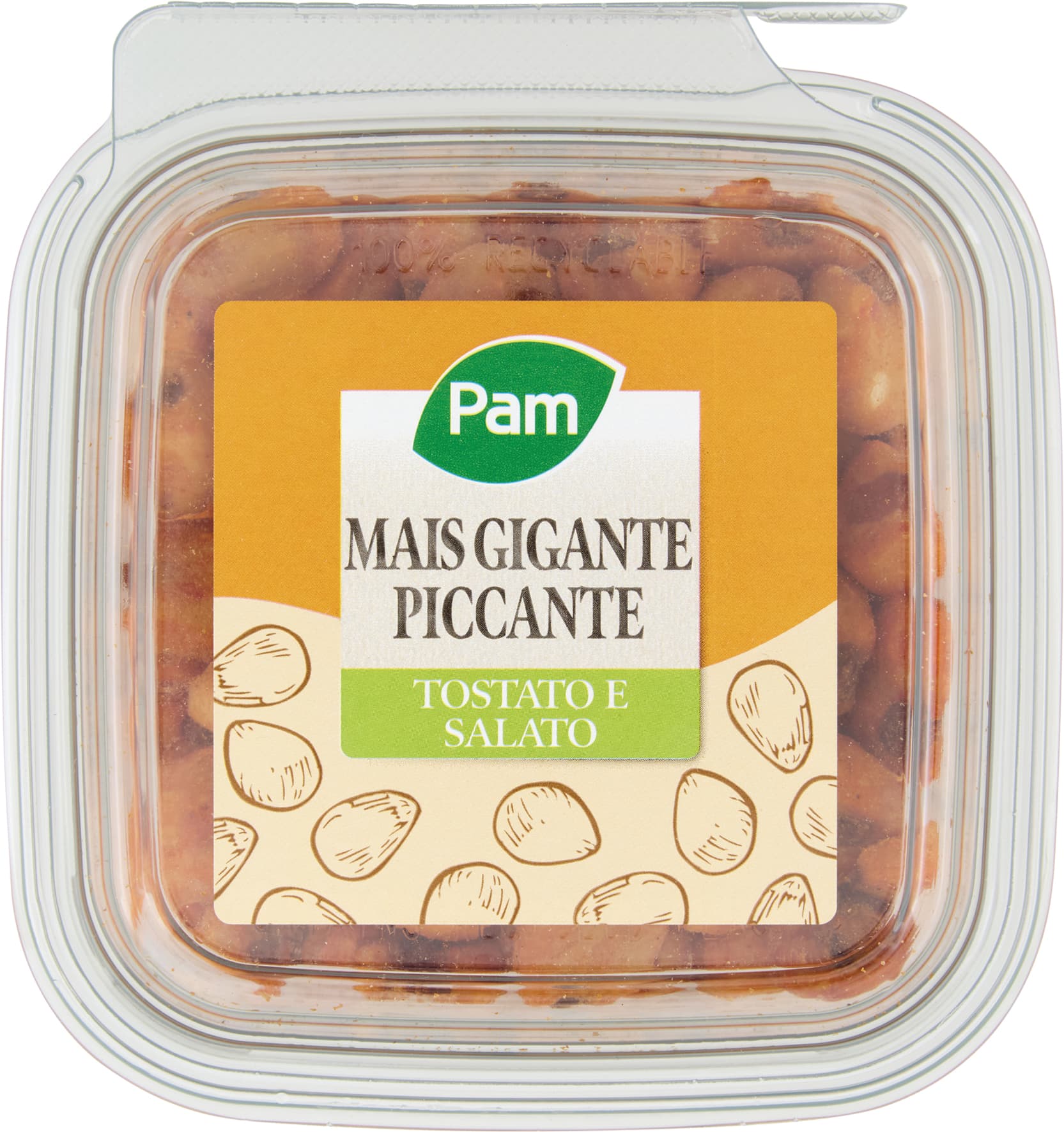 PAM Mais Gigante Piccante Tostato e Salato 200 g – immagine 1