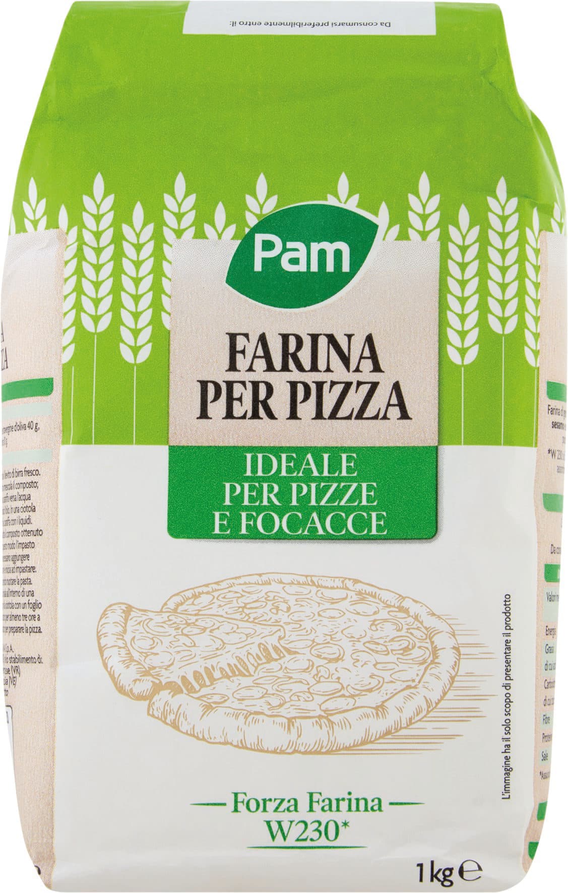 PAM Farina per Pizza 1 kg – immagine 2