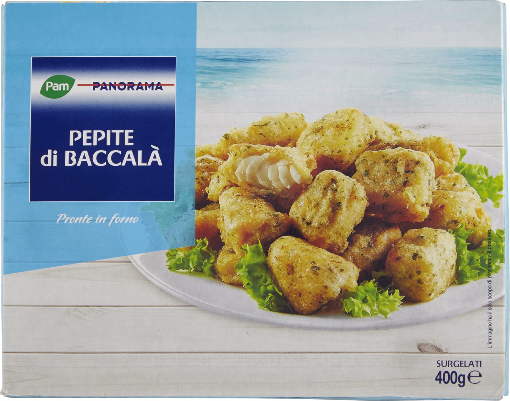 PAM PANORAMA Pepite di Baccalà Surgelate 400 g – immagine 1