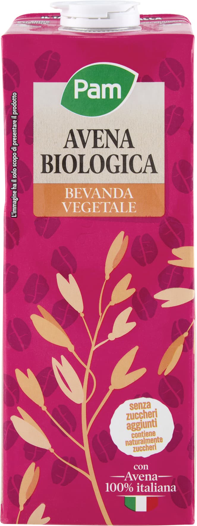 PAM Avena Biologica Bevanda Vegetale 1 L – immagine 1