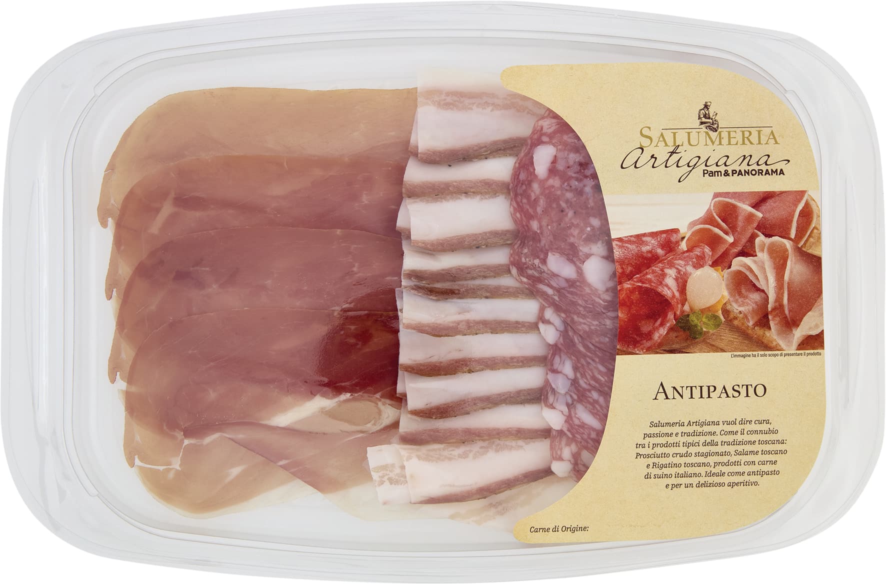 SALUMERIA ARTIGIANA Antipasto 120 g – immagine 1