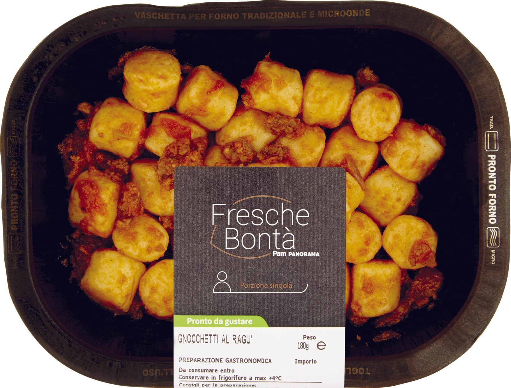 FRESCHE BONTÁ Gnocchetti al Ragù 180 g – immagine 1