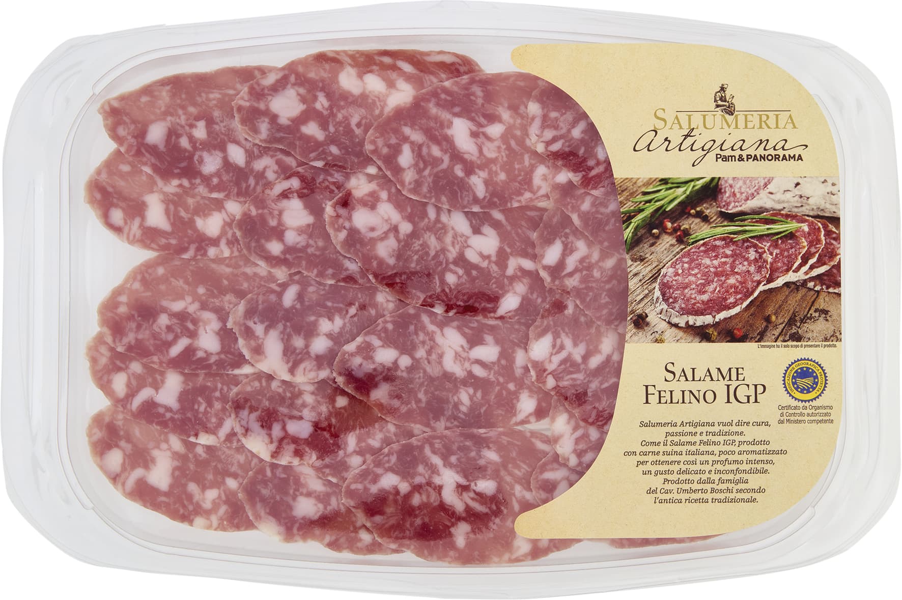 SALUMERIA ARTIGIANA Salame Felino IGP 110 g – immagine 1