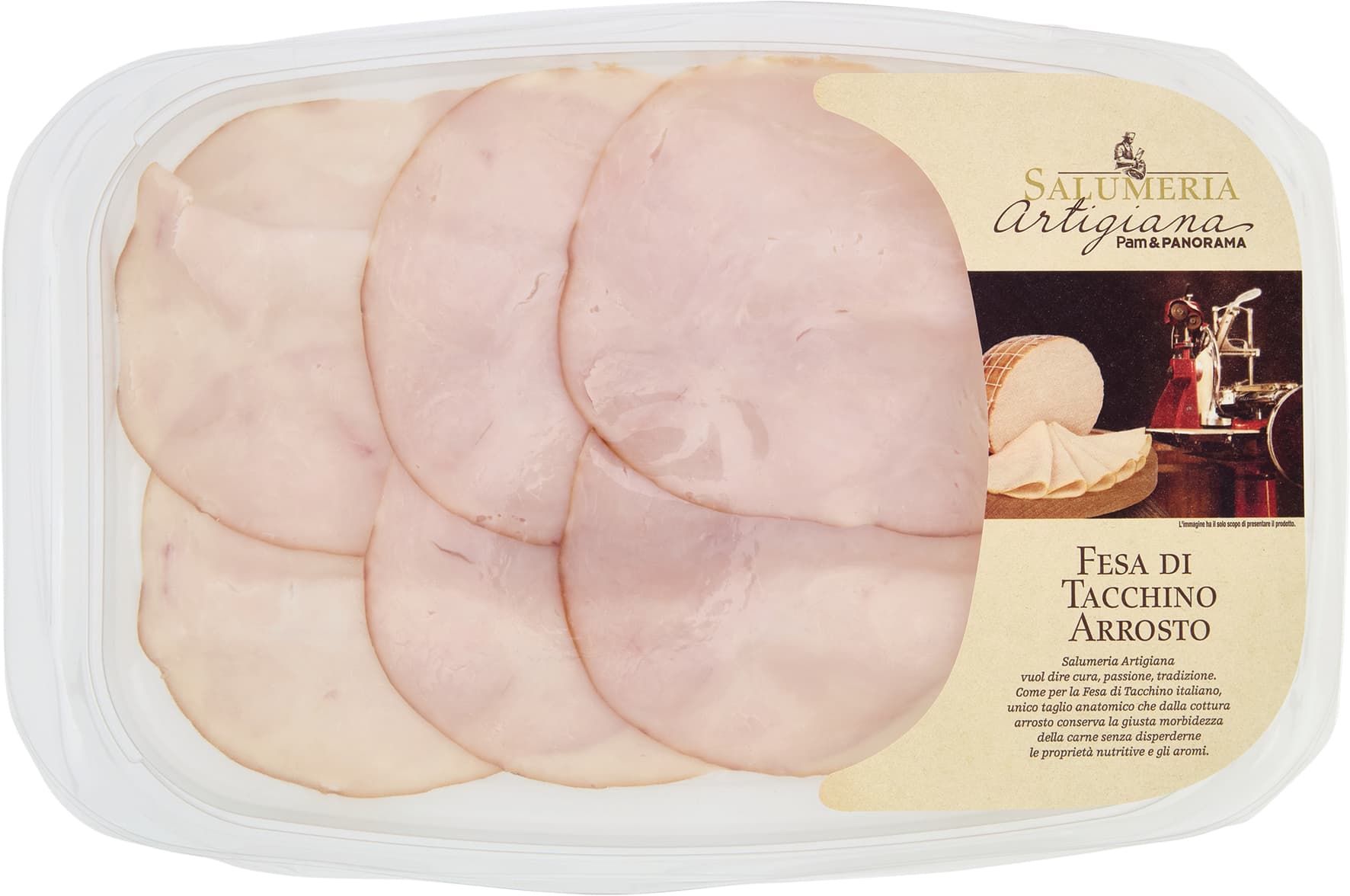 SALUMERIA ARTIGIANA Fesa di Tacchino Arrosto 100 g – immagine 1