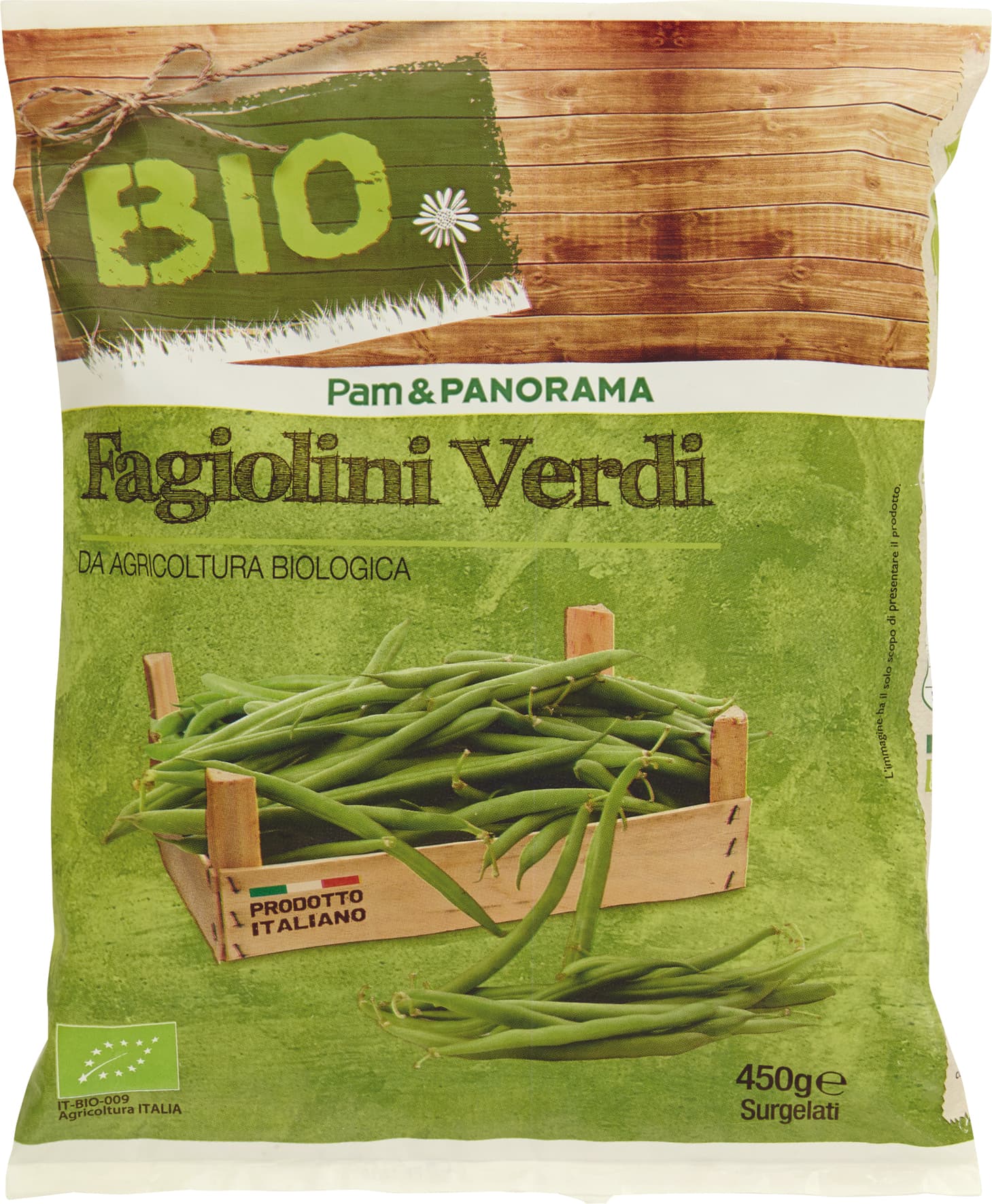 BIO Fagiolini Verdi Surgelati 450 g – immagine 1
