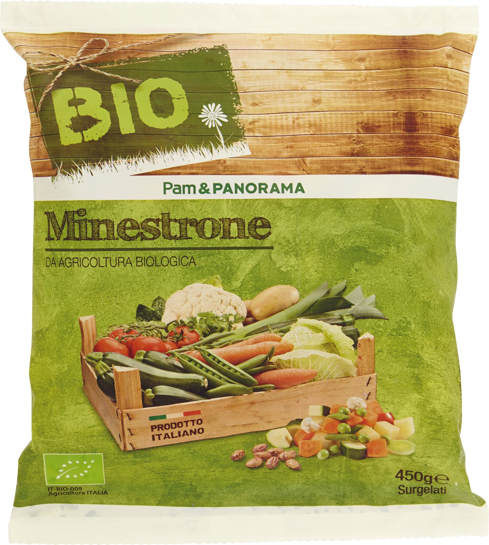 BIO Minestrone Surgelato 450 g – immagine 1