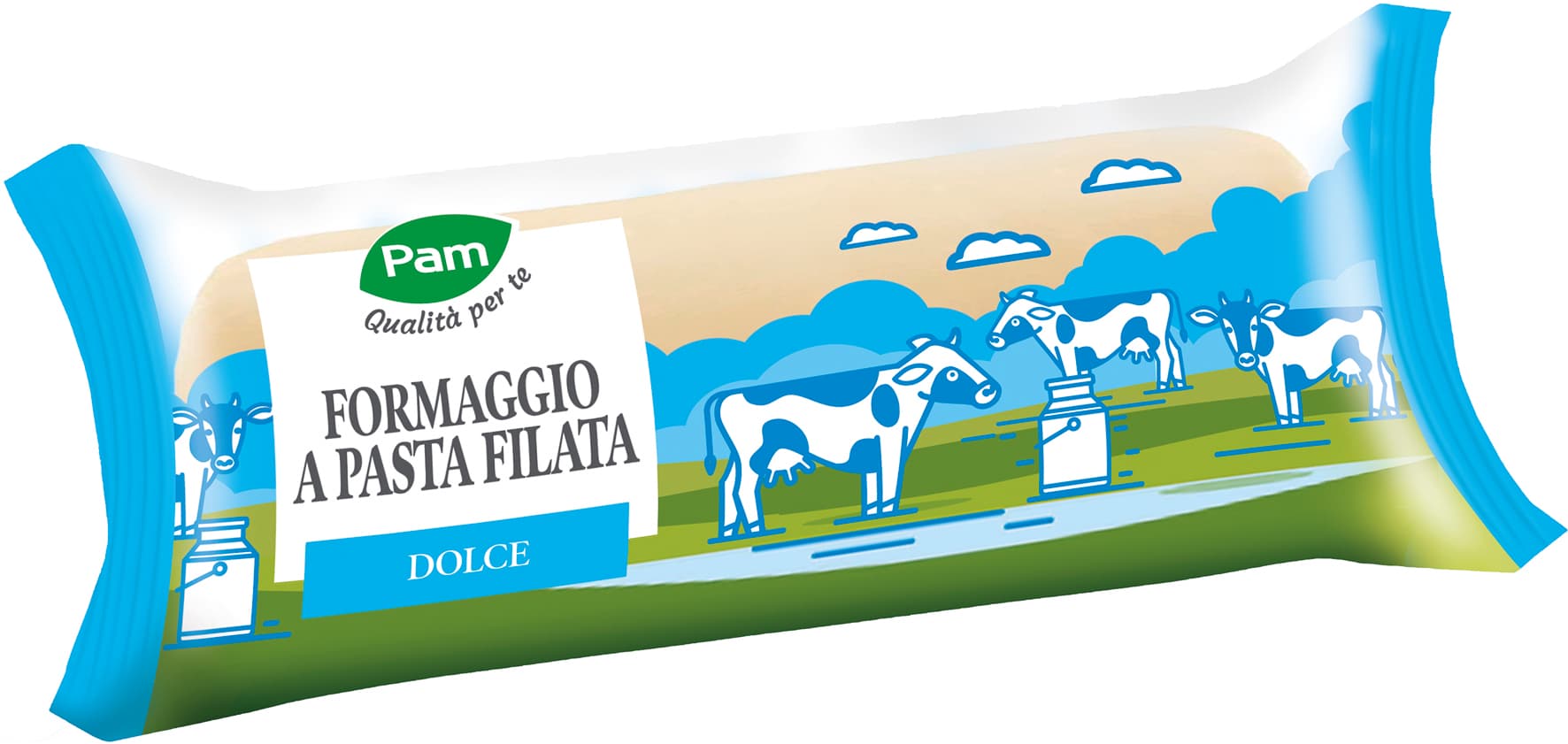 Formaggio pasta filata dolce PAM Qualità per te 270 g – immagine 1