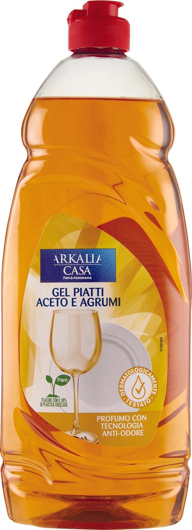 ARKALIA CASA Gel Piatti Aceto e Agrumi 1 L – immagine 1