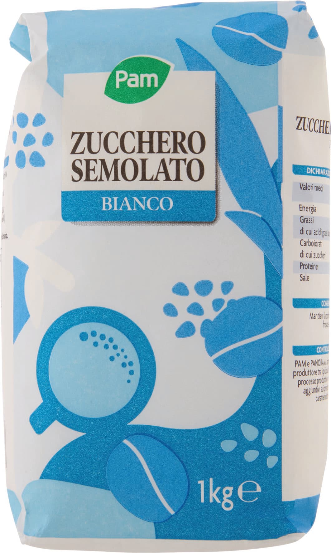 PAM PANORAMA Zucchero bianco 1 kg – immagine 1