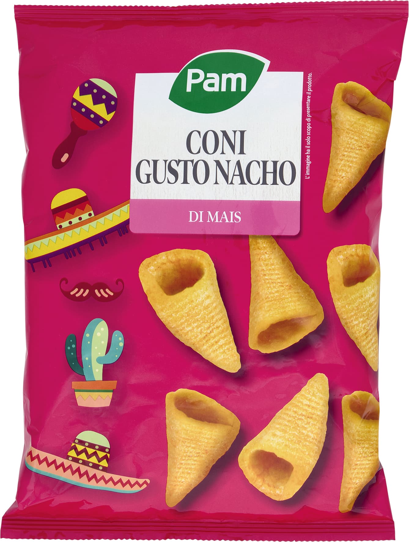 PAM Coni Gusto Nacho di Mais 100 g – immagine 1