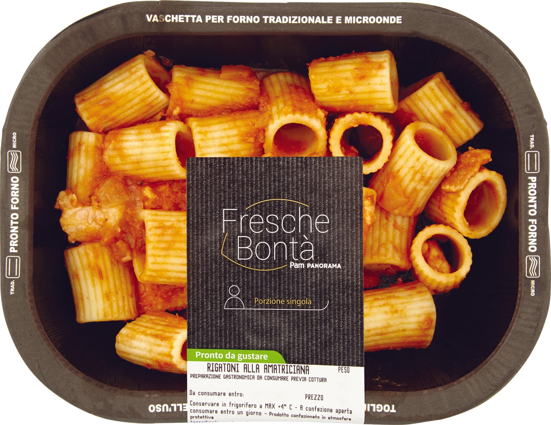 FRESCHE BONTÁ Rigatoni alla Amatriciana 180 g – immagine 1