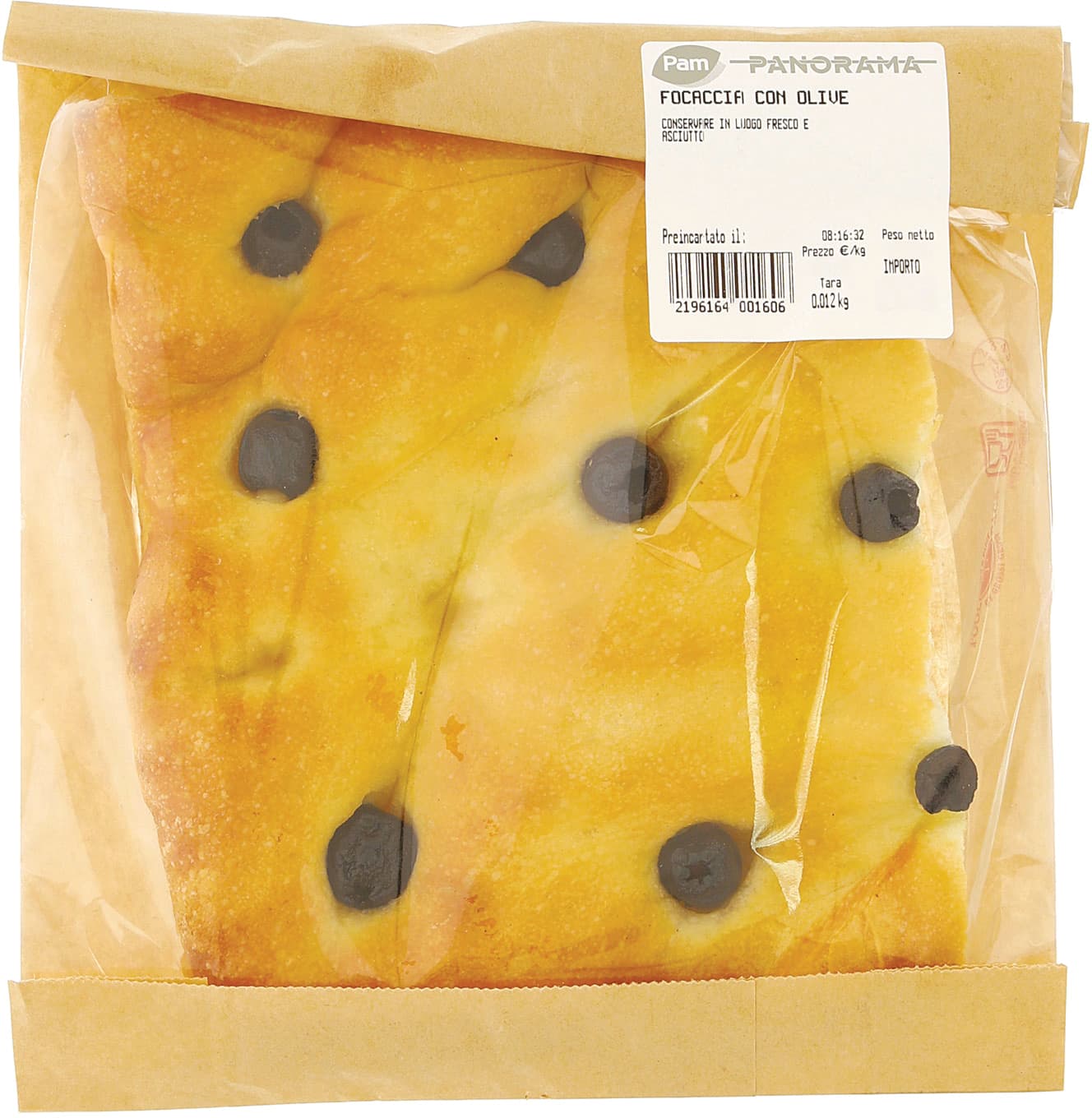 Focaccia con olive – immagine 1