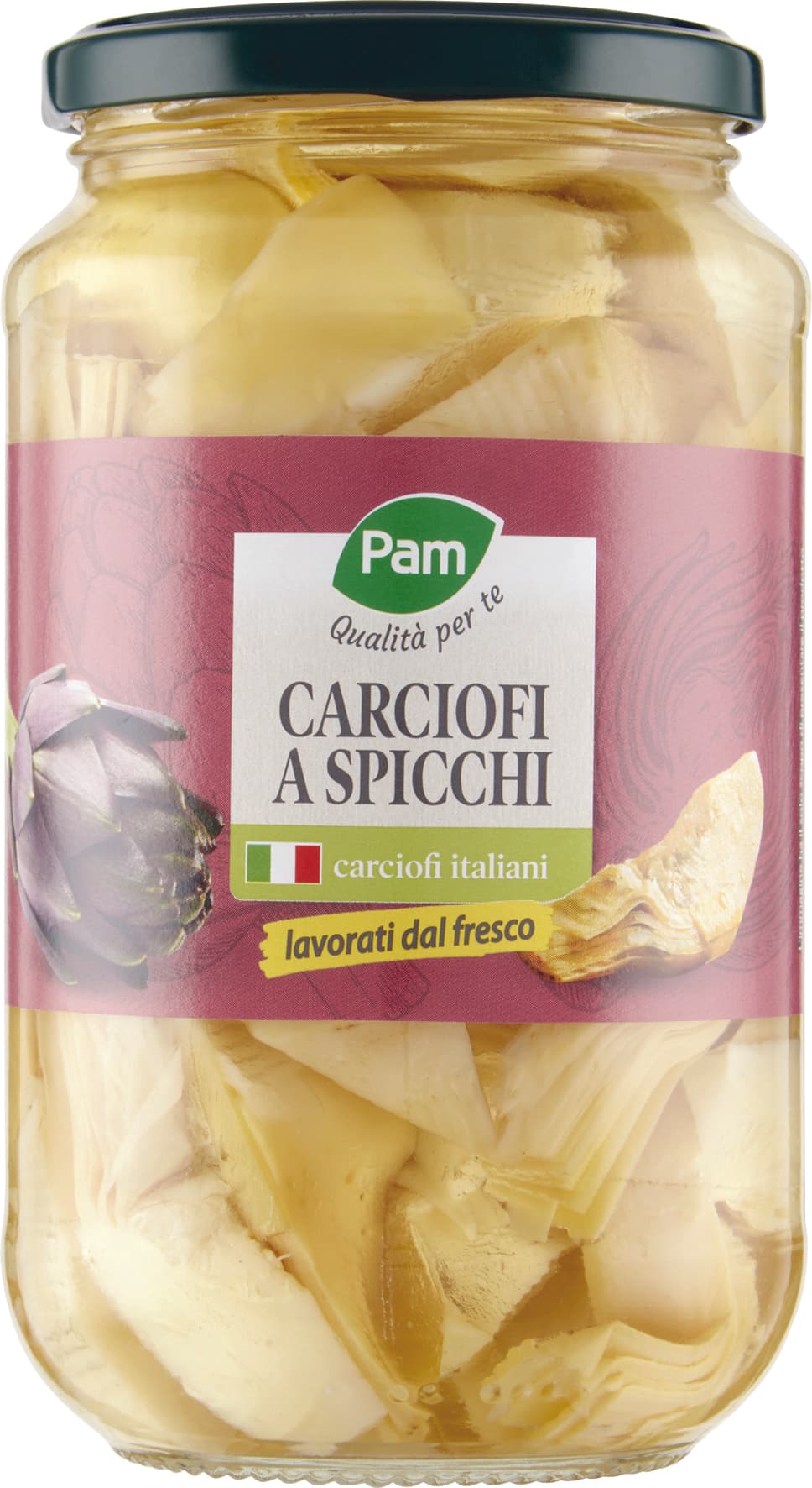PAM Qualità per te Carciofi a Spicchi 530 g – immagine 1
