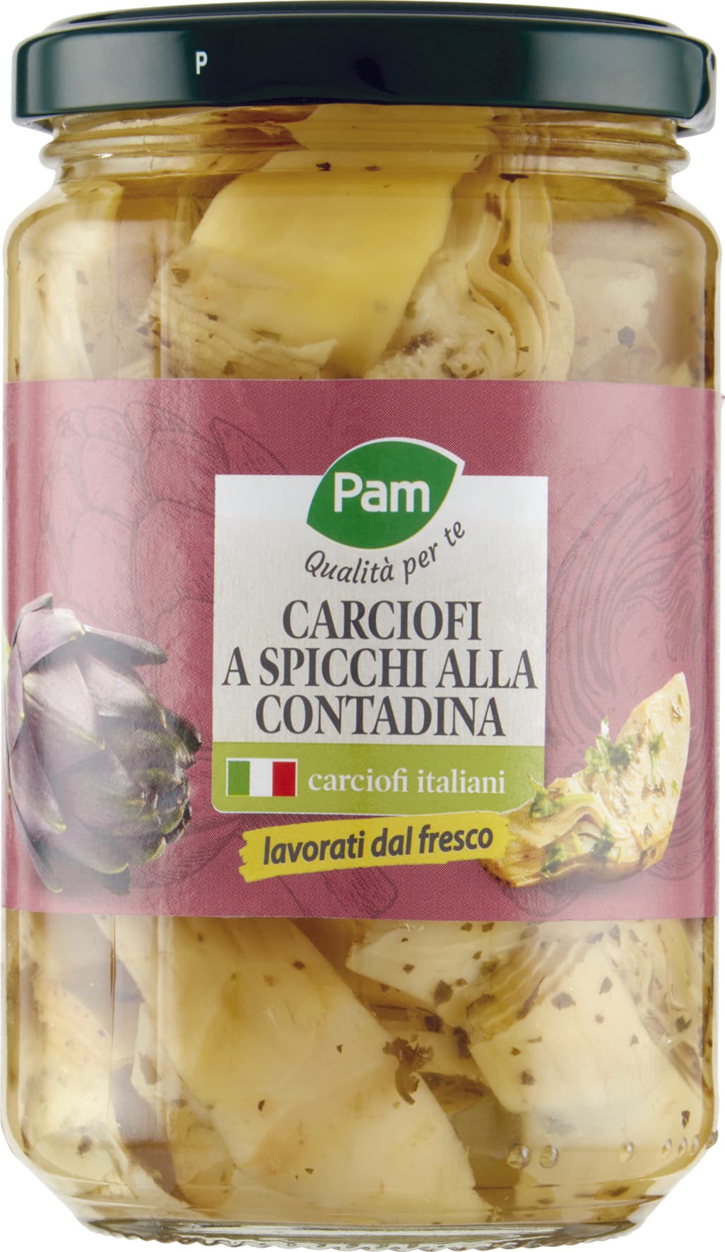 PAM Qualità per te Carciofi a Spicchi alla Contadina 290 g – immagine 1