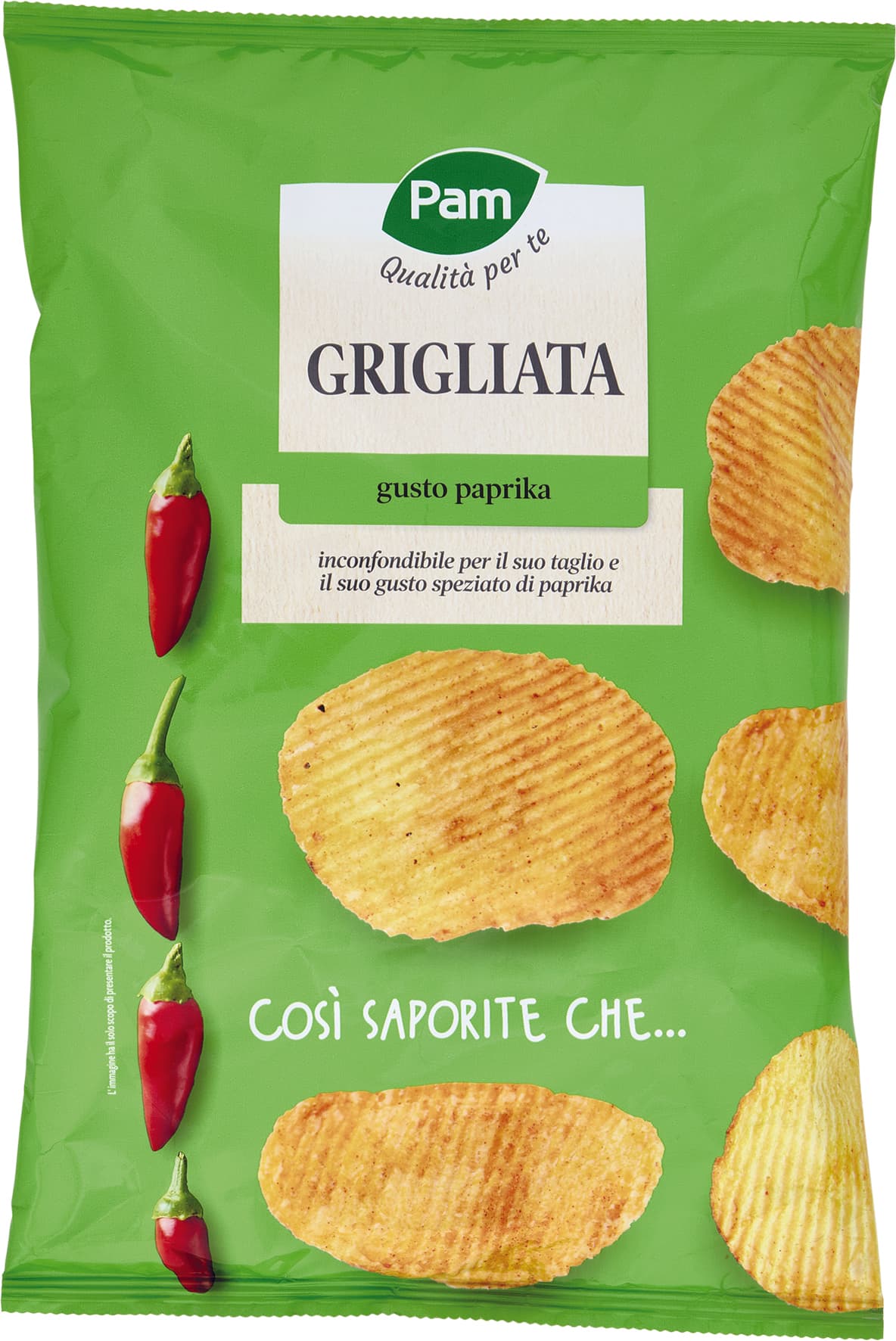 PAM Qualità per te Grigliata gusto paprika 150 g – immagine 1
