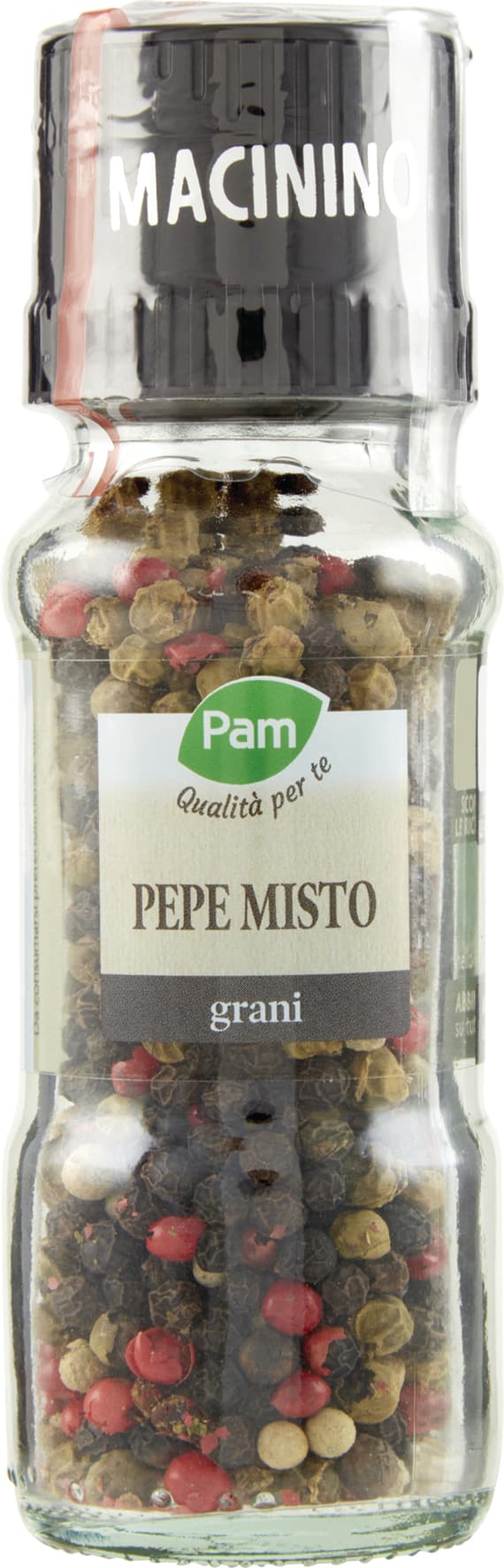 PAM Qualità per te Pepe Misto grani Macinino 40 g – immagine 1