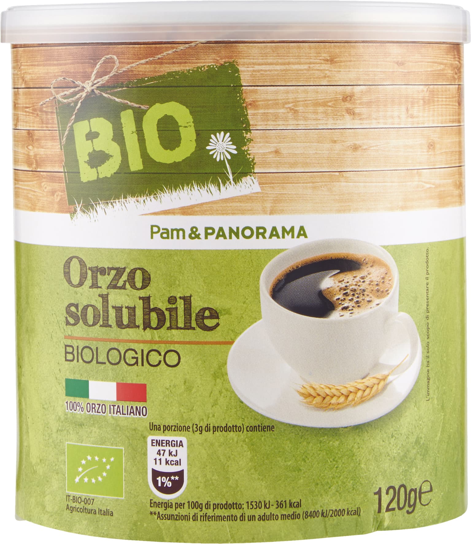 BIO Orzo solubile Biologico 120 g – immagine 1