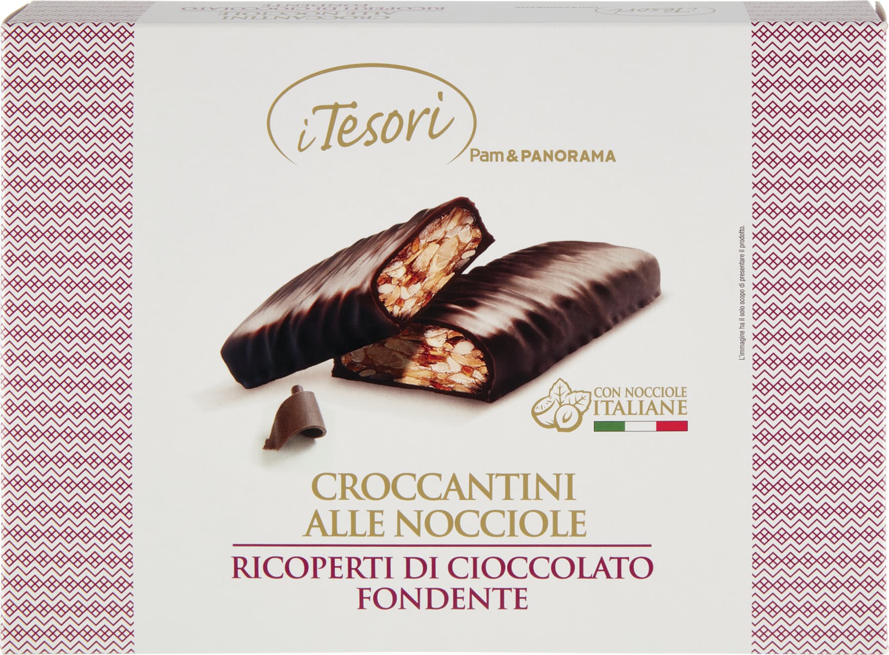 I TESORI Croccantini alle Nocciole Ricoperti di Cioccolato Fondente 200 g – immagine 1
