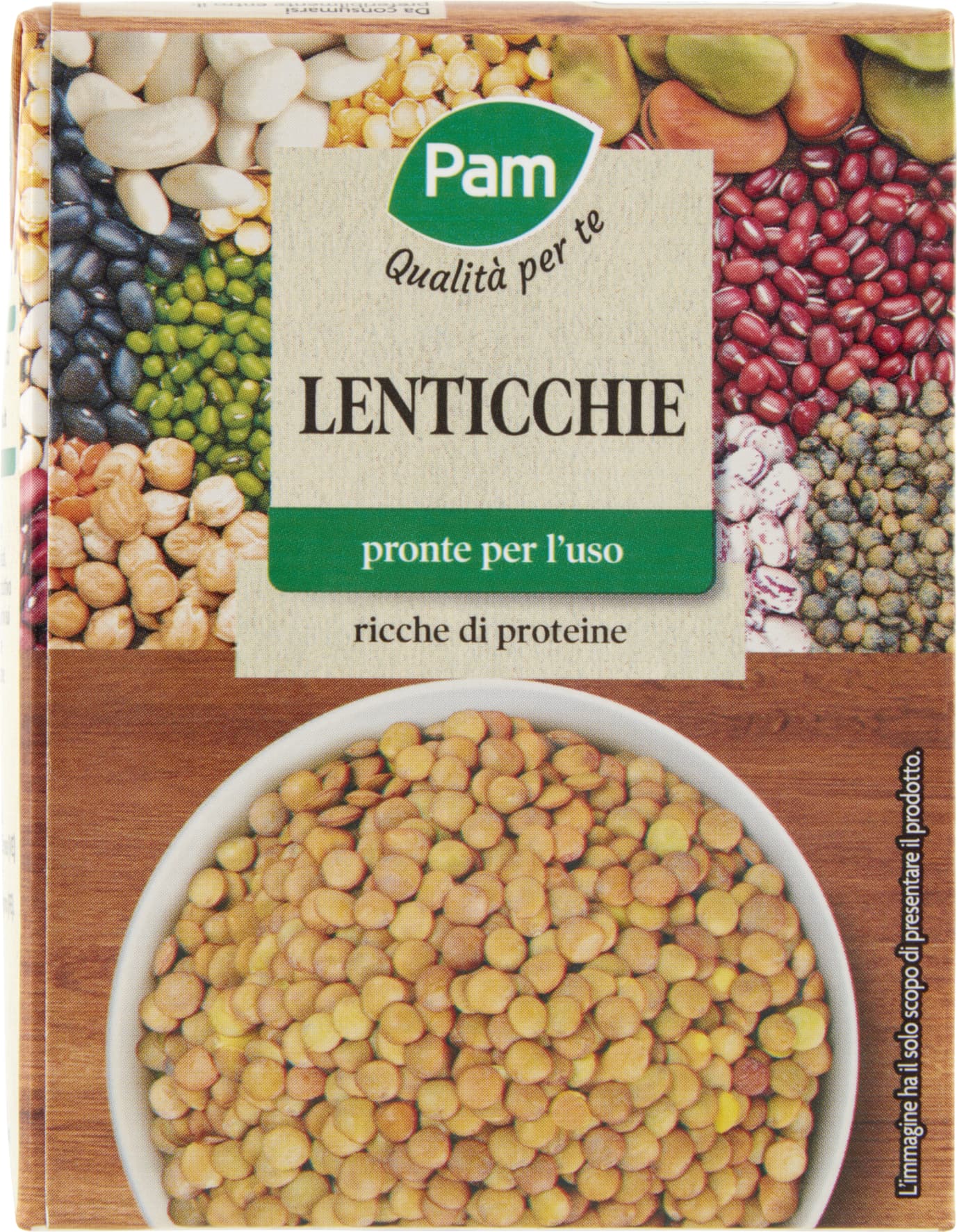 PAM PANORAMA Lenticchie 380 g – immagine 1