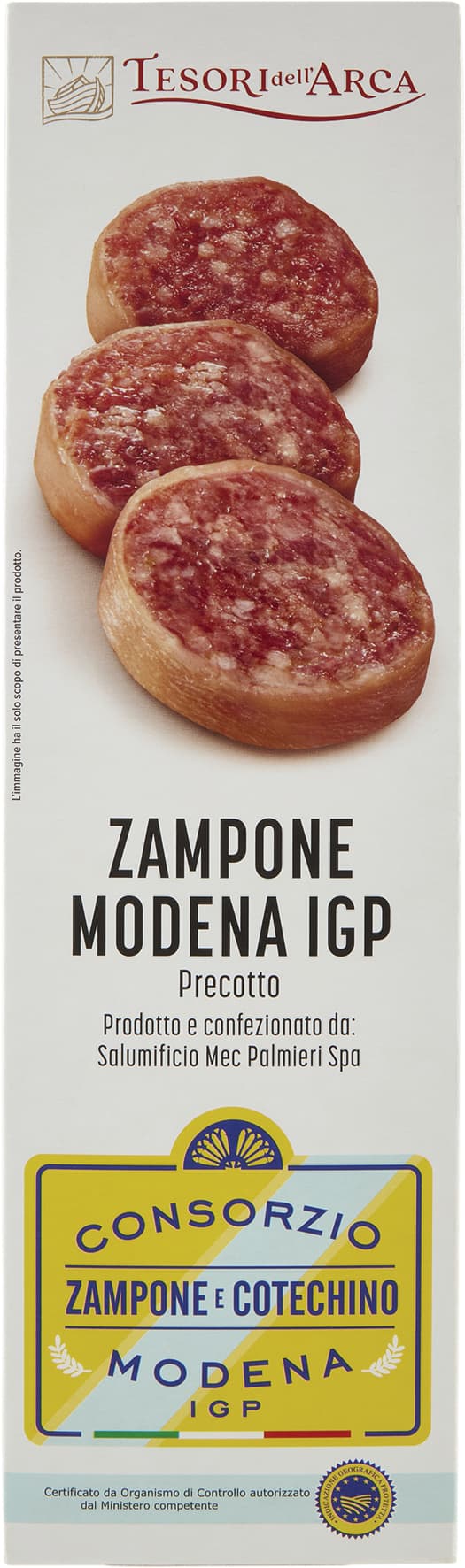 TESORI DELL'ARCA Zampone Modena IGP Precotto 1000 g – immagine 1