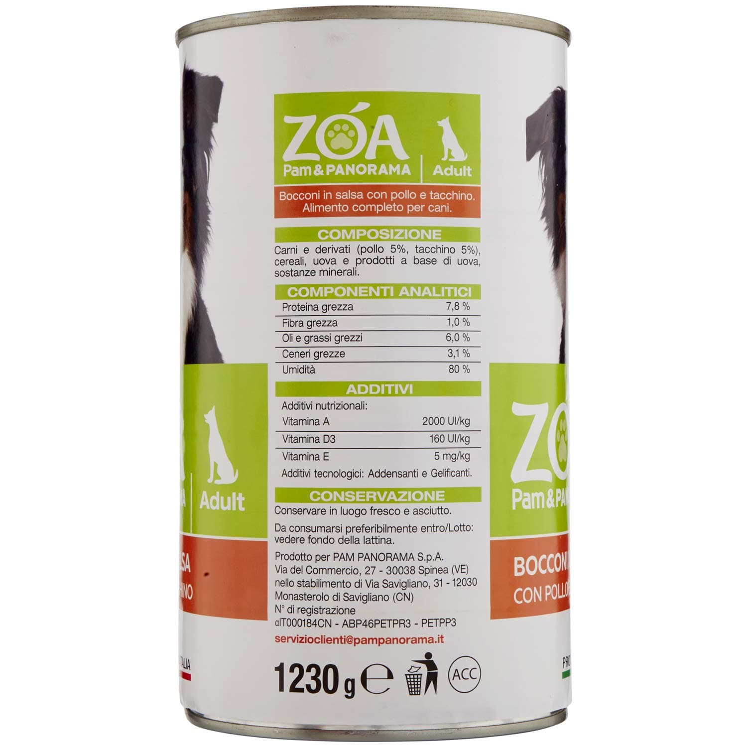 ZOA Adult Bocconi in Salsa con Pollo e Tacchino 1230 g – immagine 3
