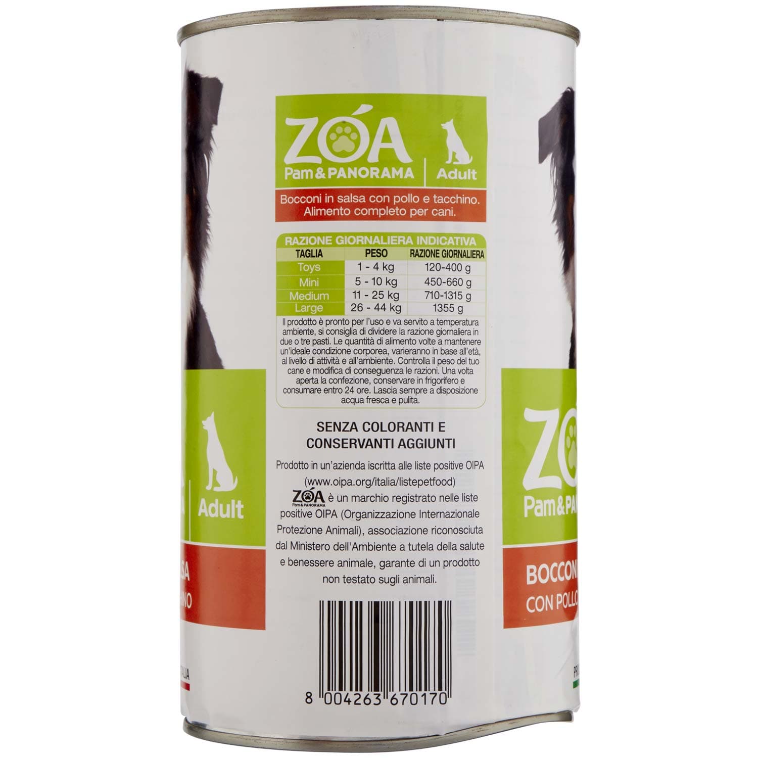 ZOA Adult Bocconi in Salsa con Pollo e Tacchino 1230 g – immagine 5