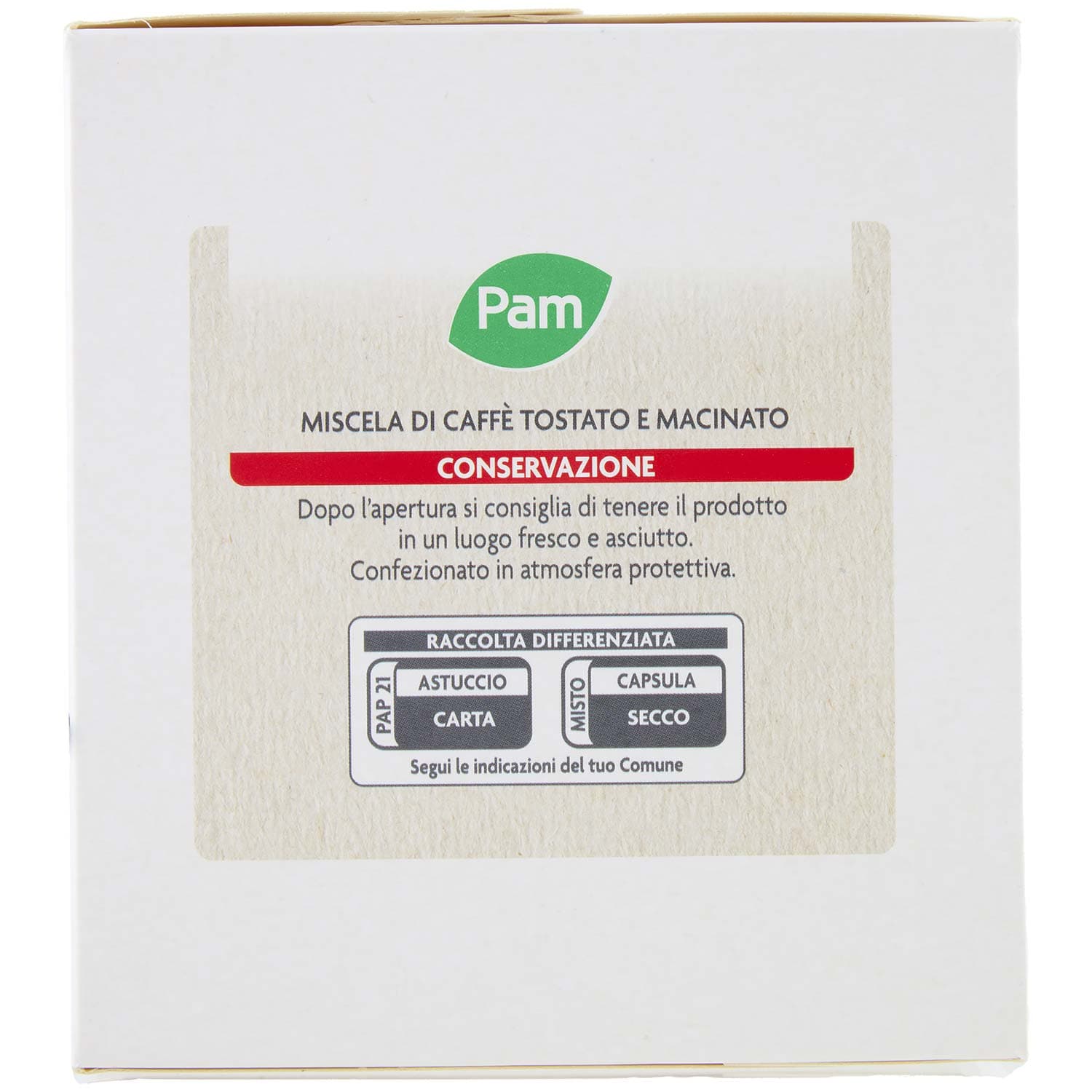 PAM Capsule Caffè Cremoso Compatibili Nescafè* Dolce Gusto* 120g (16x7,5g) – immagine 5