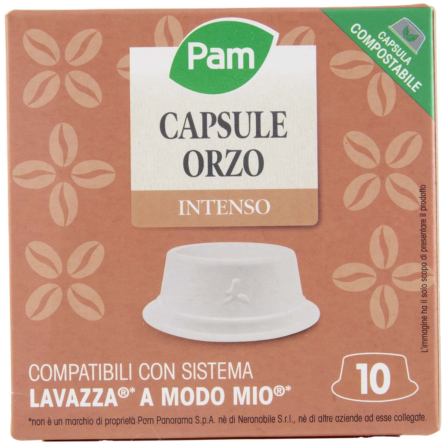 PAM Qualità per te Orzo 10 capsule Compatibili con sistema Lavazza* a Modo Mio* 35g (3,5g x 10) – immagine 4