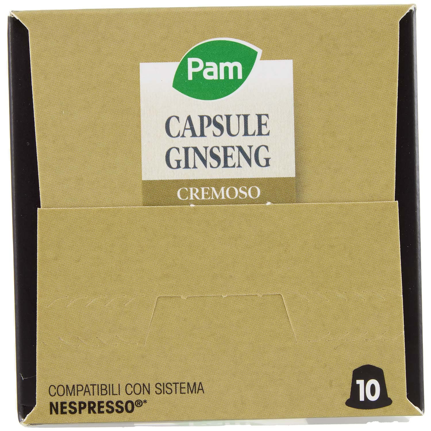 PAM Capsule Ginseng Cremoso Compatibili Nespresso* 43g (10x4,3g) – immagine 6