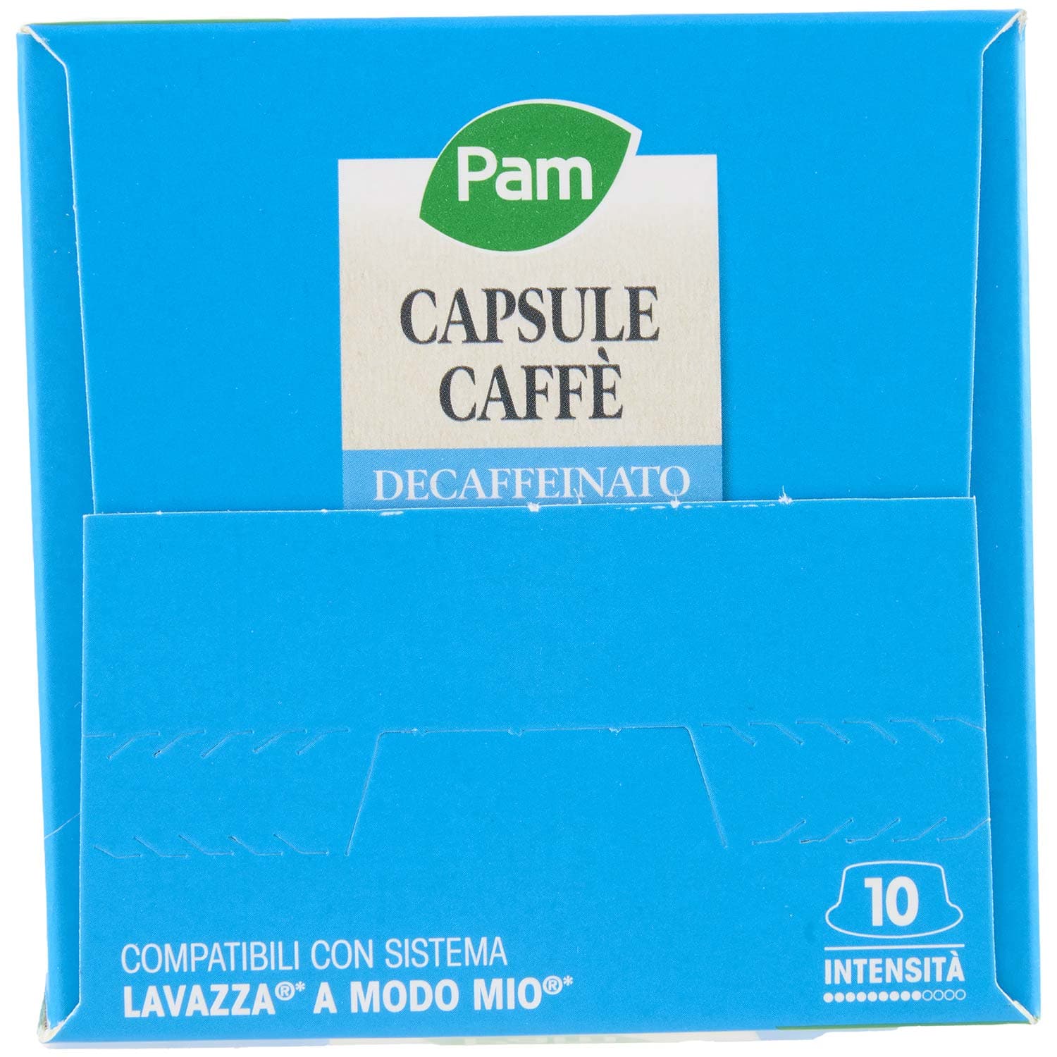 PAM Qualità per te Decaffeinato 10 capsule Compatibili con sistema Lavazza* a Modo Mio* 70g (7gx10) – immagine 6