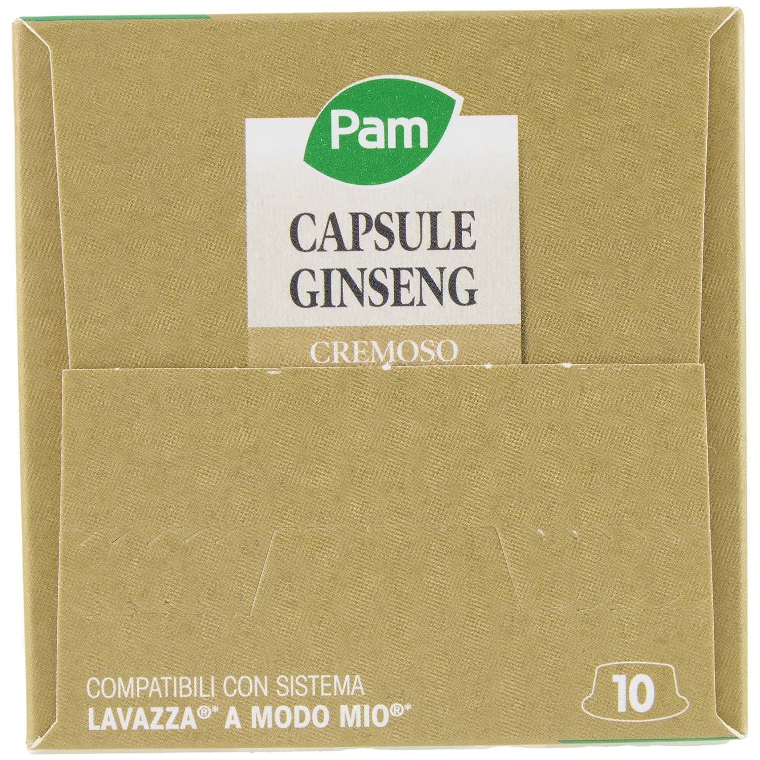 PAM Qualità per te Ginseng 10 capsule Compatibili con sistema Lavazza* a Modo Mio* 75 g (7,5g x 10) – immagine 6