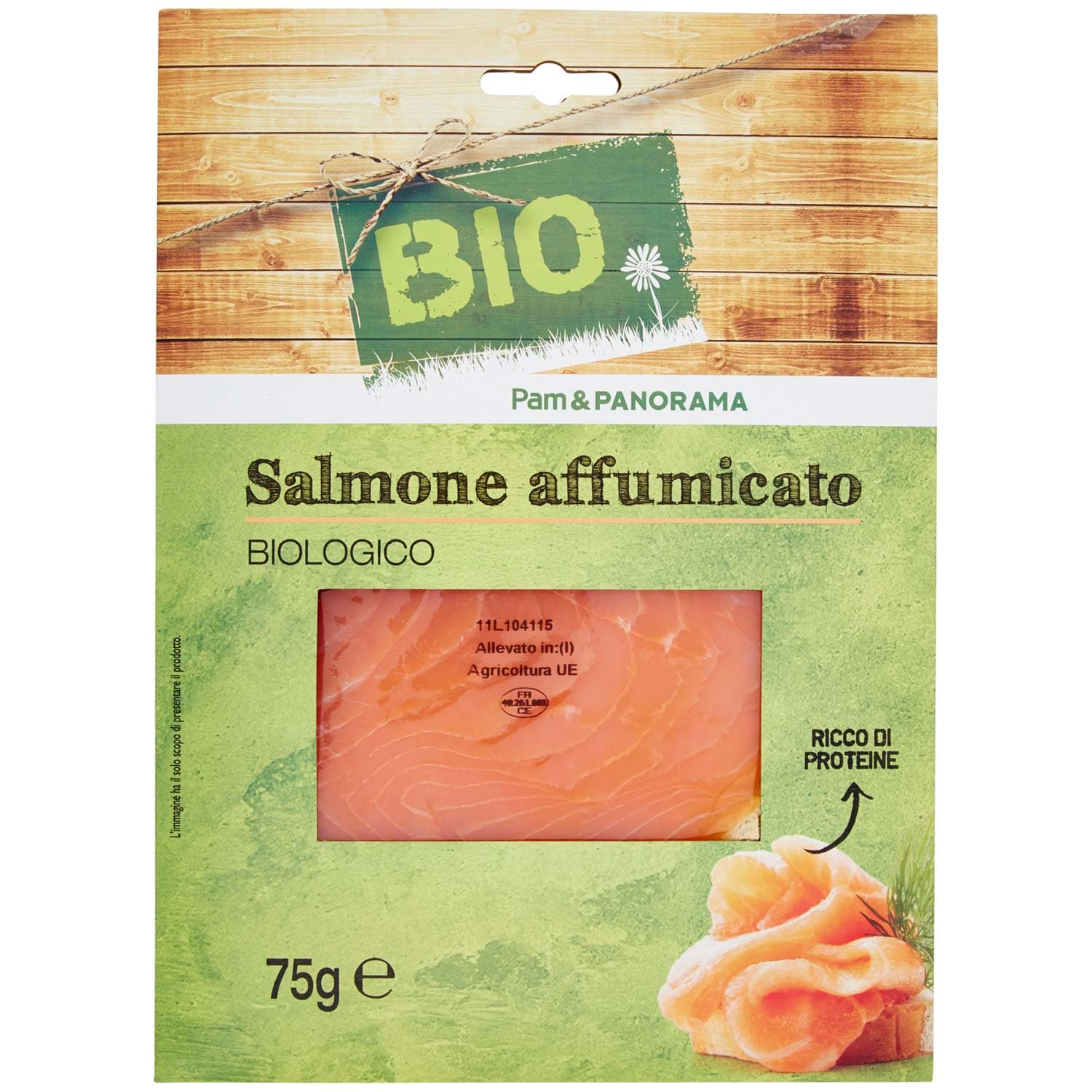 BIO Salmone affumicato Biologico 75 g – immagine 2