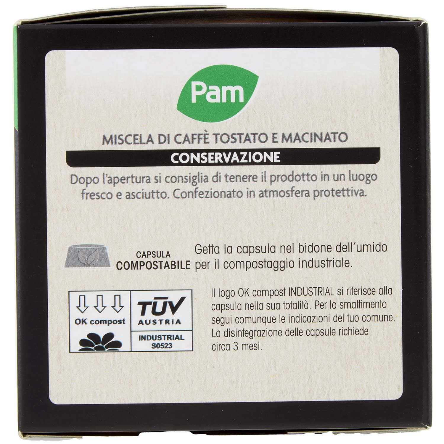 PAM Qualità per te Intenso 10 capsule Compatibili con sistema Lavazza* a Modo Mio* 70g (7g x 10) – immagine 5