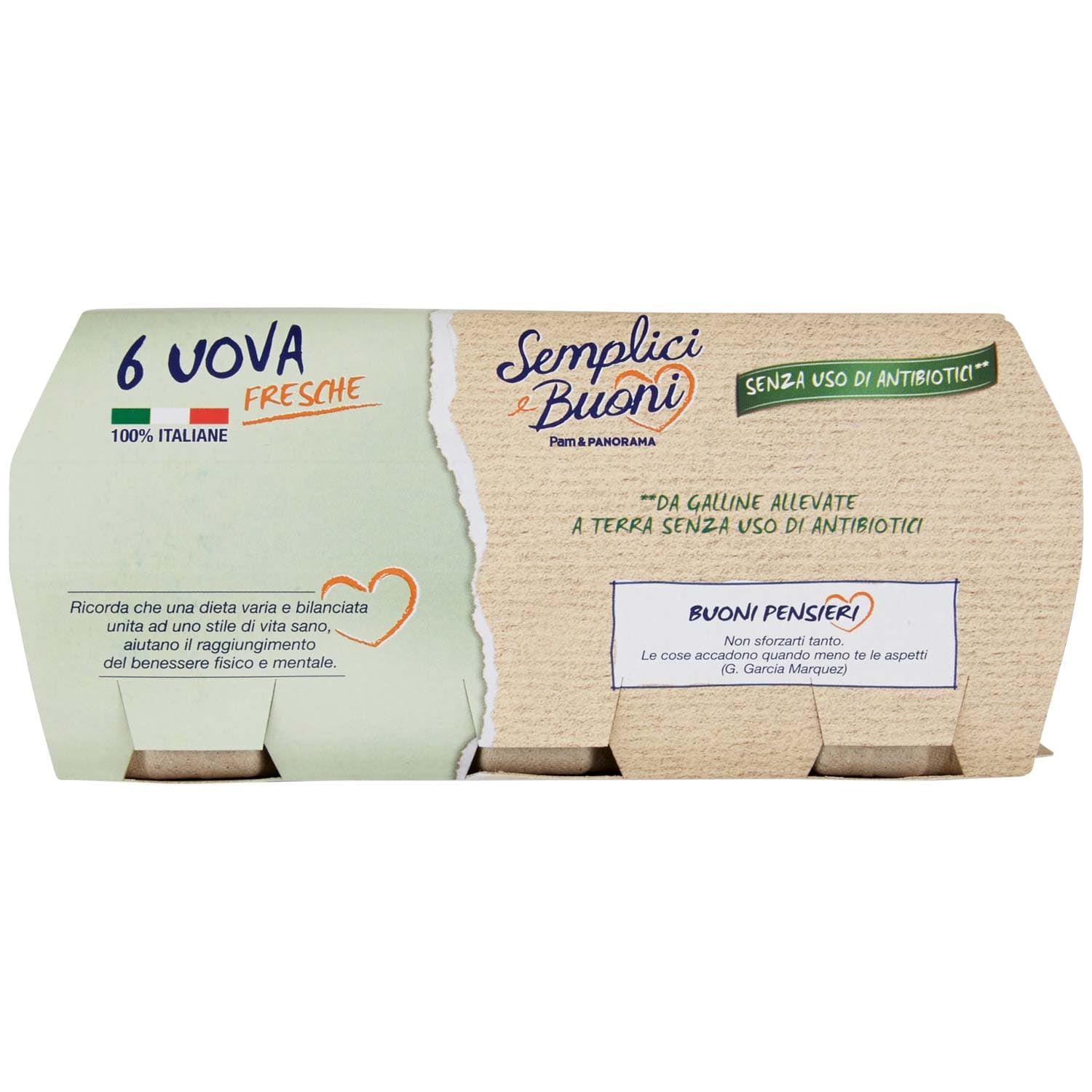 SEMPLICI E BUONI Senza Uso di Antibiotici 6 Uova Fresche – immagine 6