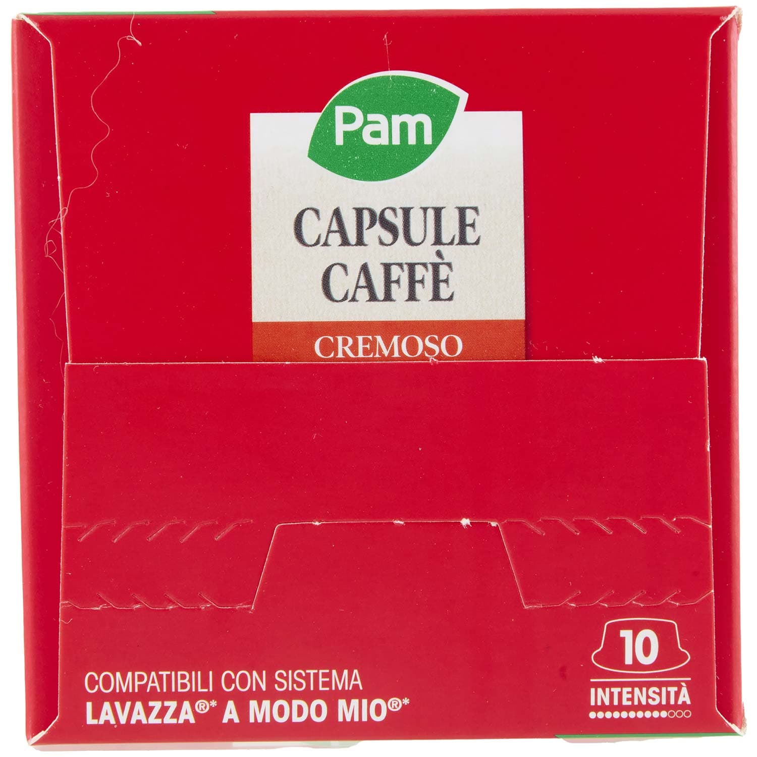 PAM Qualità per te Cremoso 10 capsule Compatibili con sistema Lavazza* a Modo Mio* 70g (7g x 10) – immagine 6