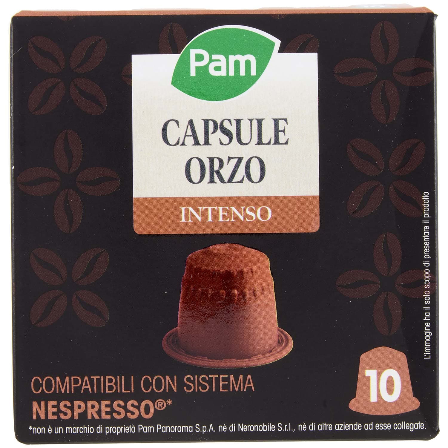 PAM Capsule Orzo Intenso Compatibili Nespresso* 27g (10x2,7g) – immagine 2