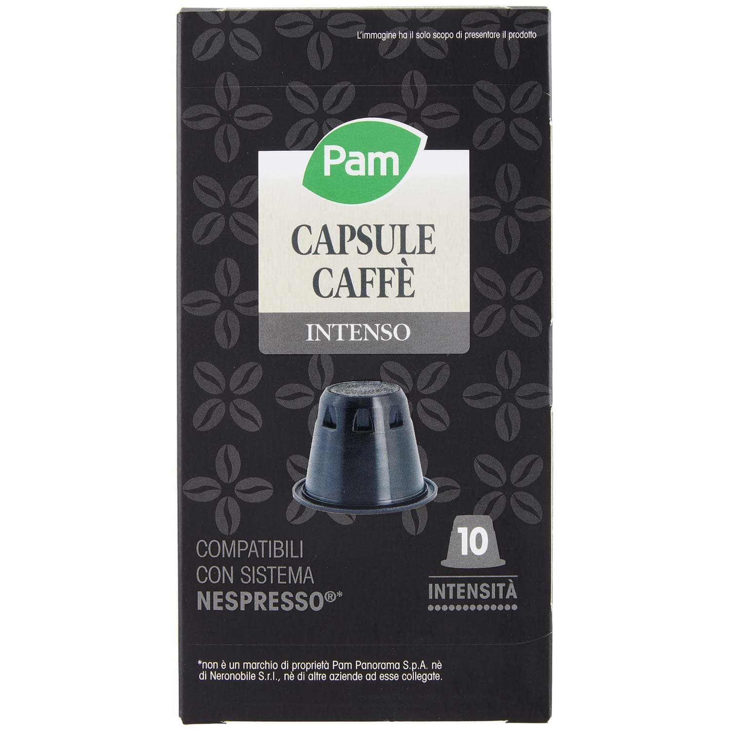 PAM Capsule Caffè Intenso Compatibili Nespresso* 56g (10x5,6g) – immagine 2