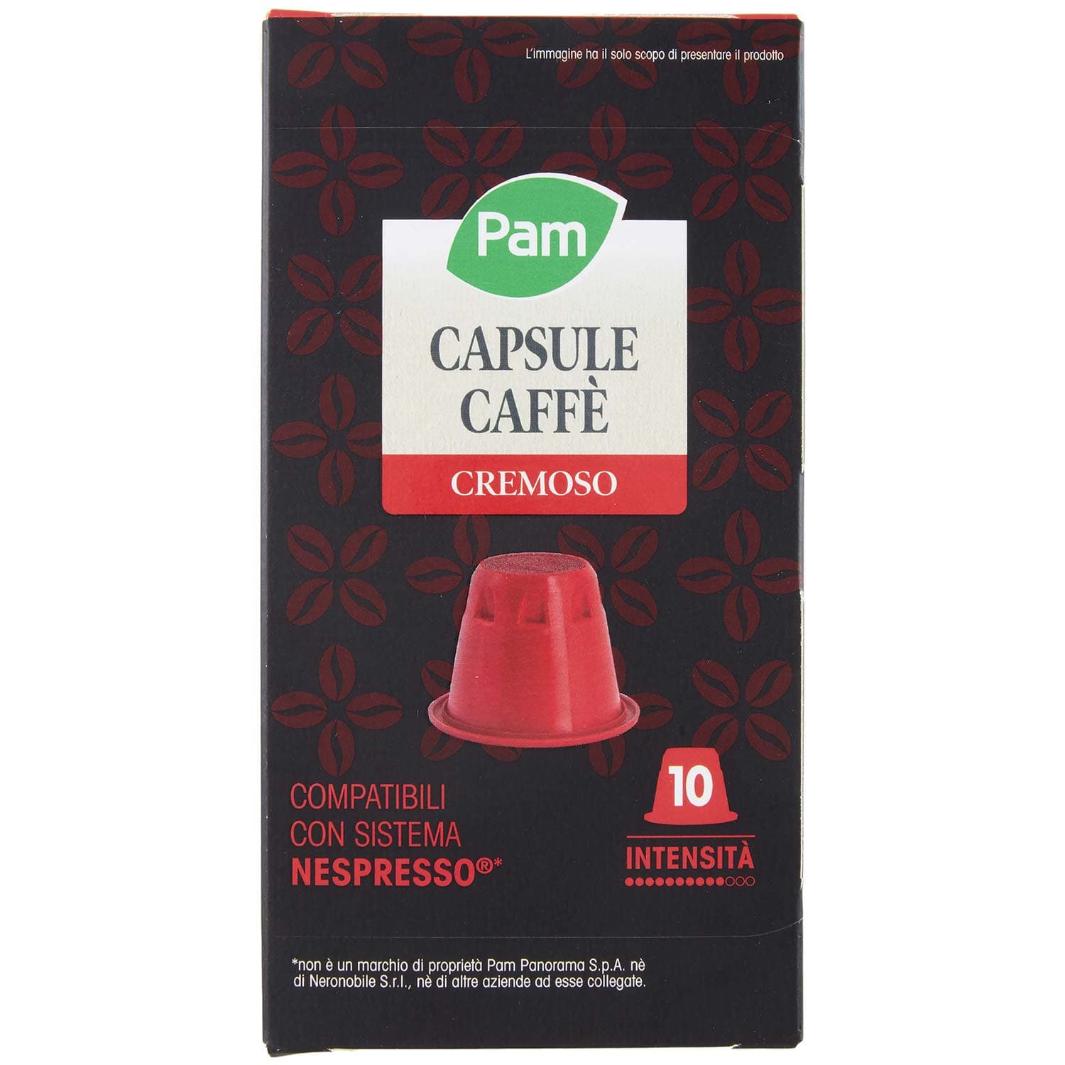 PAM Capsule Caffè Cremoso Compatibili Nespresso* 56g (10x5,6g) – immagine 2
