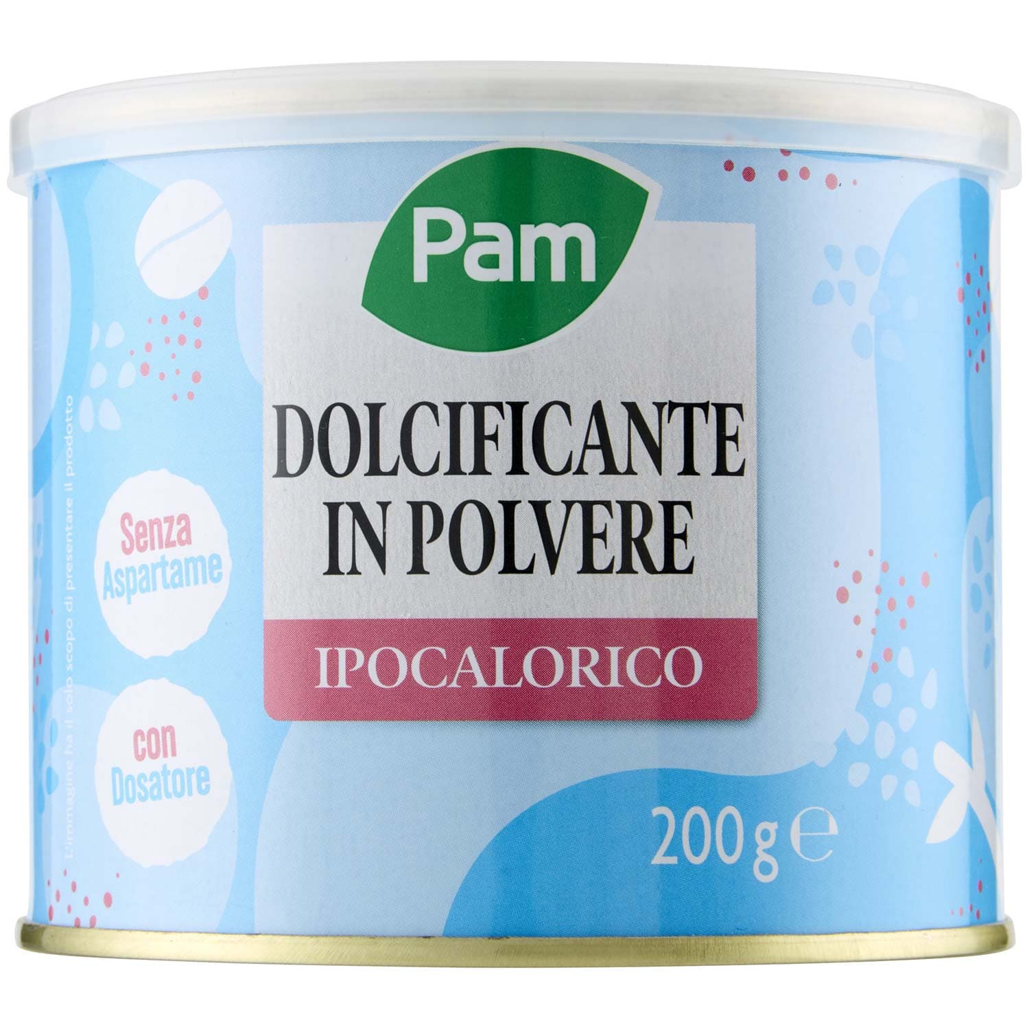PAM PANORAMA Dolcificante in Polvere ipocalorico 200 g – immagine 2