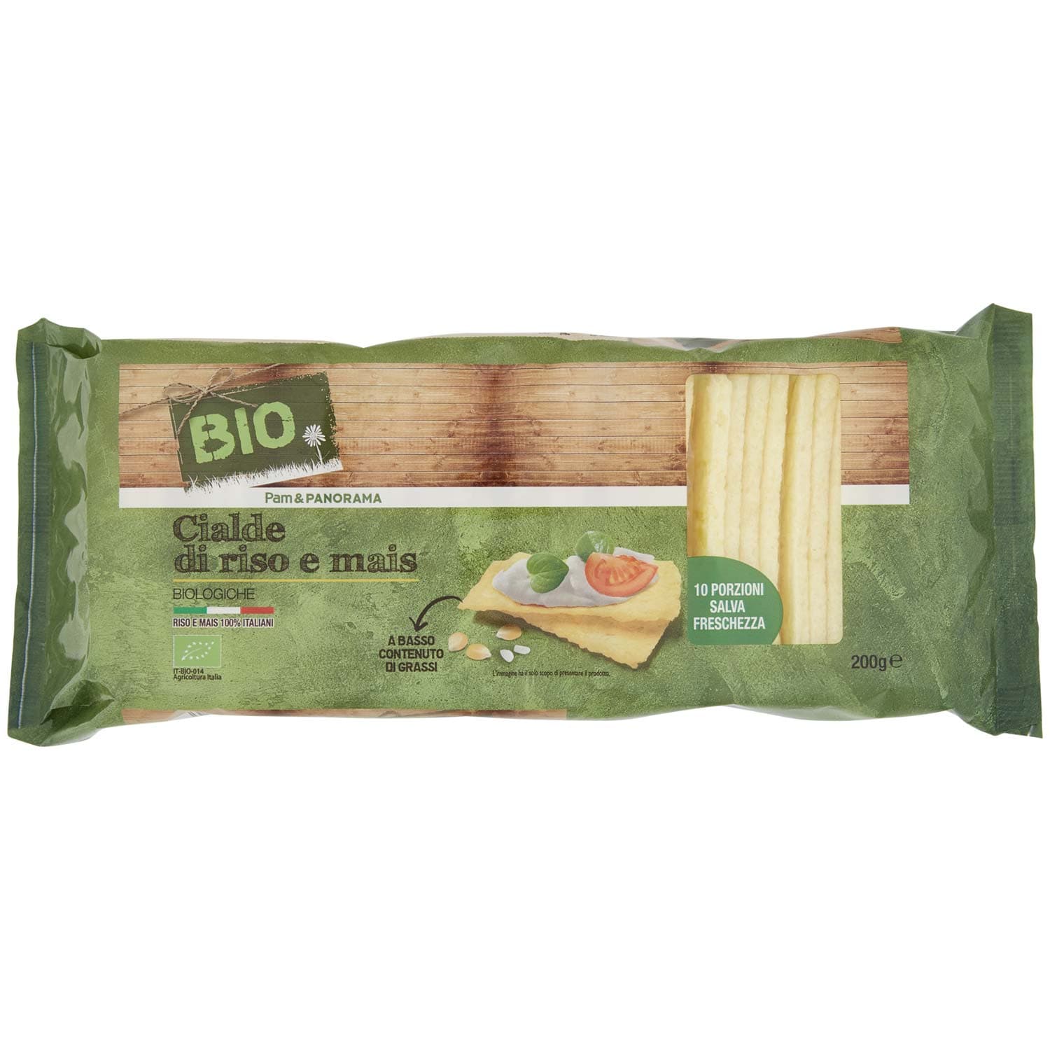 BIO Cialde di riso e mais Biologiche 200 g – immagine 2