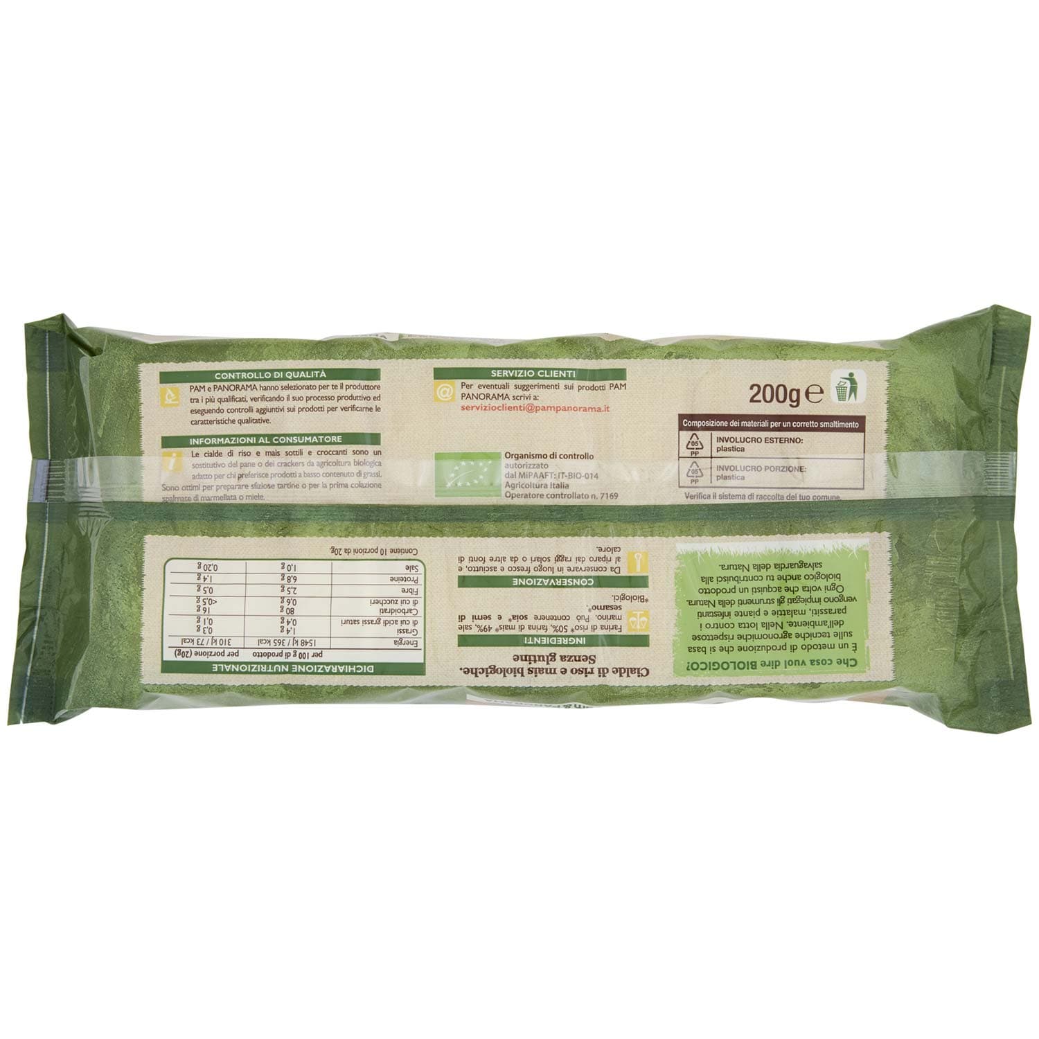 BIO Cialde di riso e mais Biologiche 200 g – immagine 4